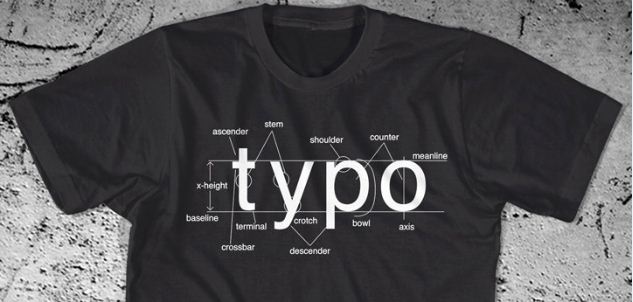Wednesday Inspiration: Typography T-shirts