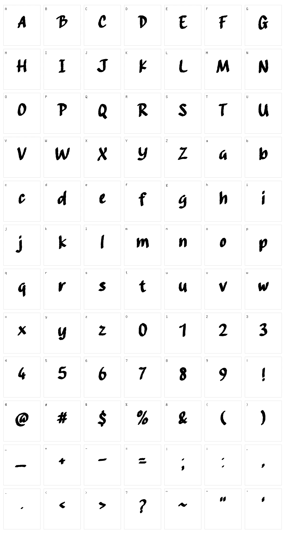 Silhouette Character Set