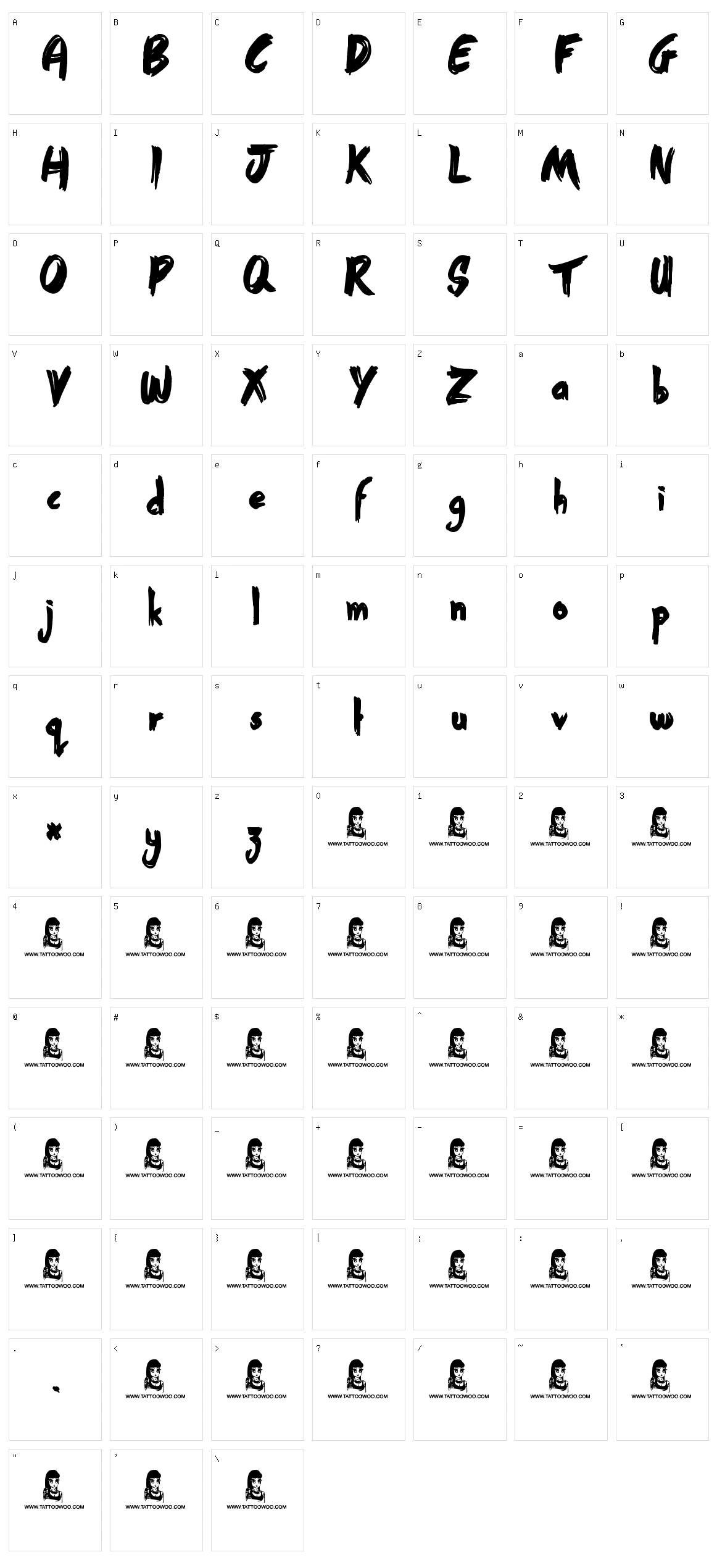 Street Sound Character Set