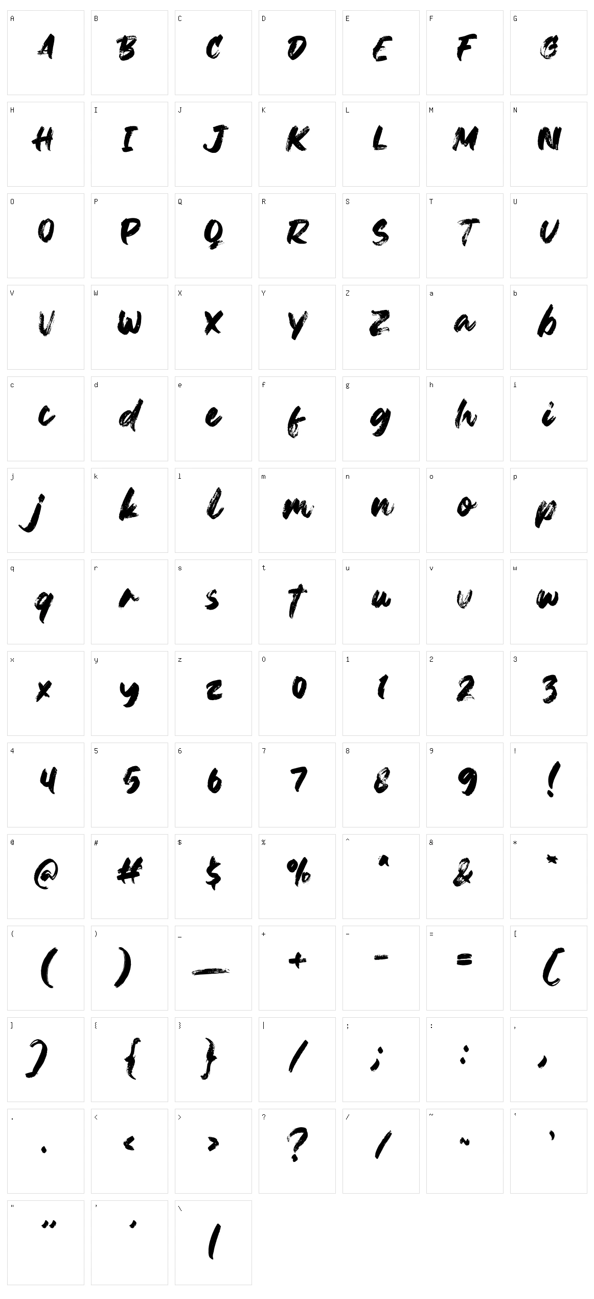 Janji Dilan Character Set