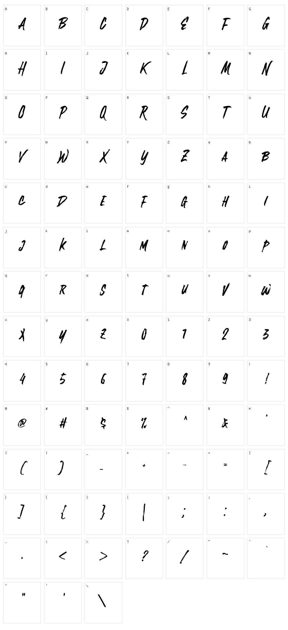 Arclone Moods Character Set