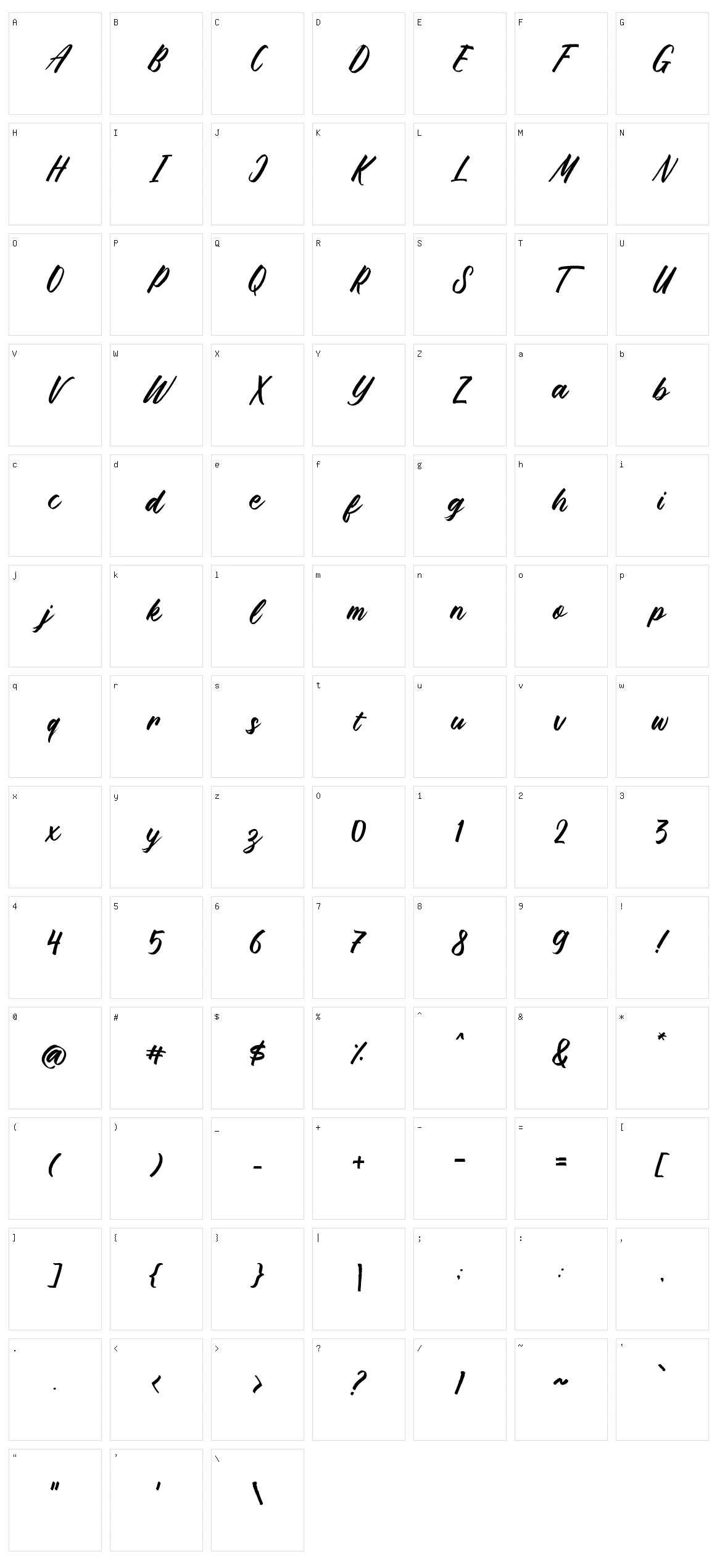 Brushpen Story Character Set