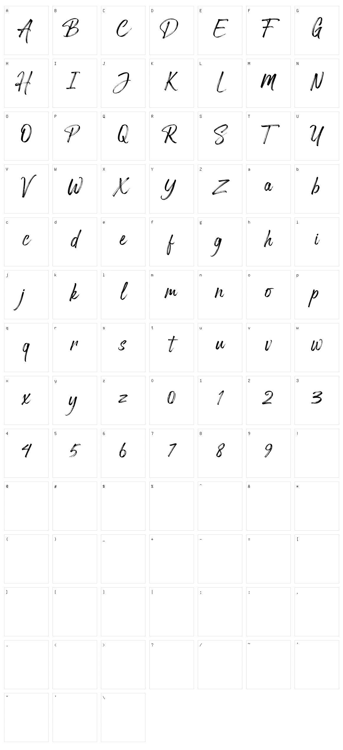 Arthur Hill Character Set