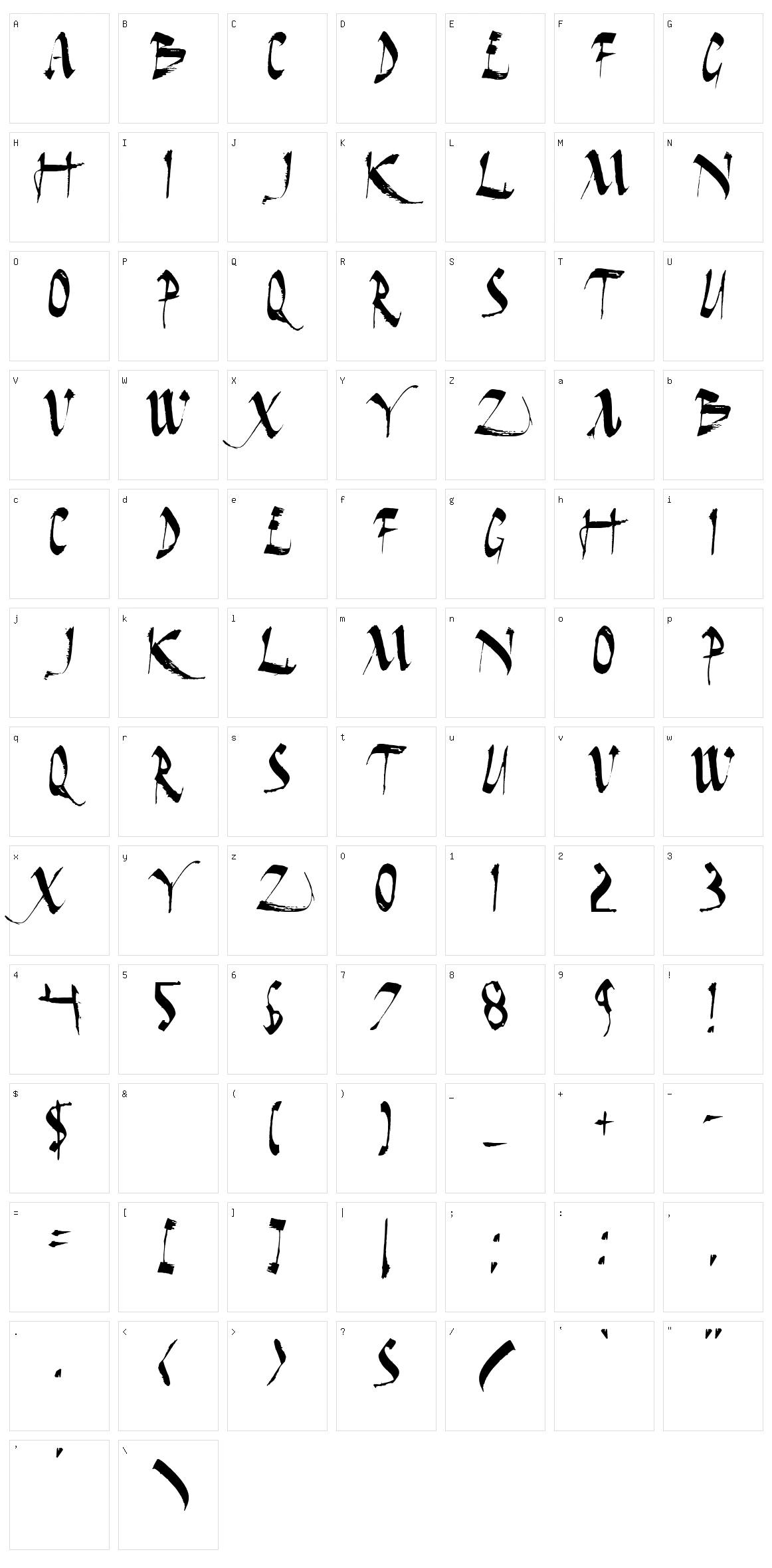 Dark Horse Character Set