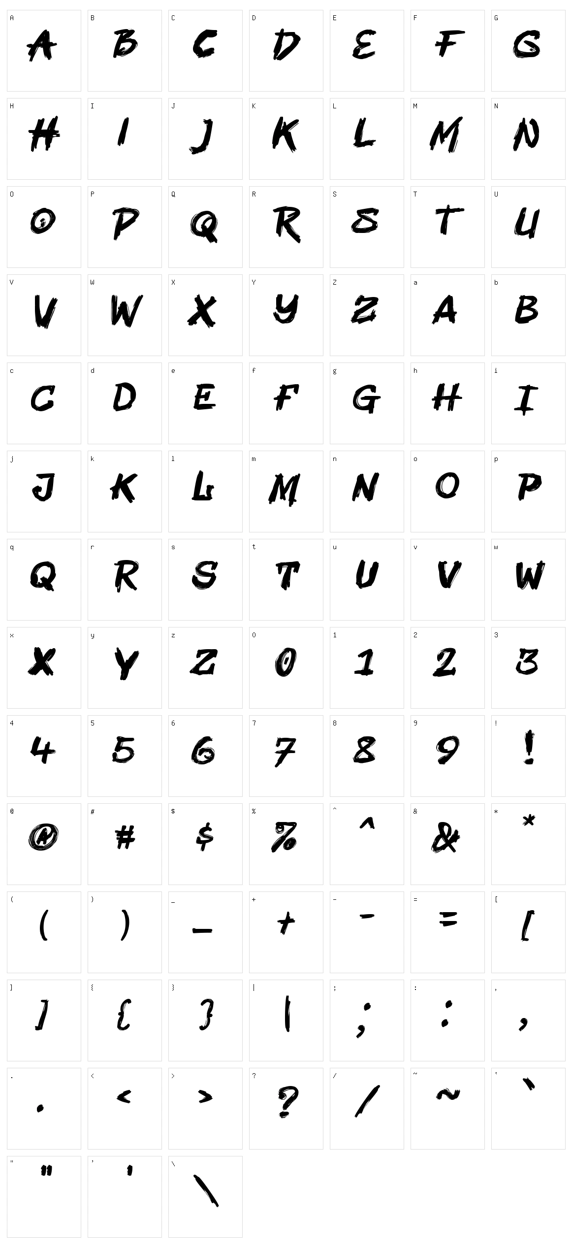 Corn Farm Character Set