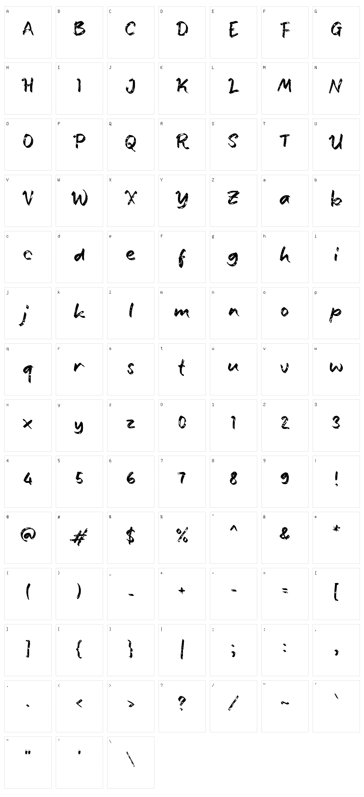 e Either Peace Character Set