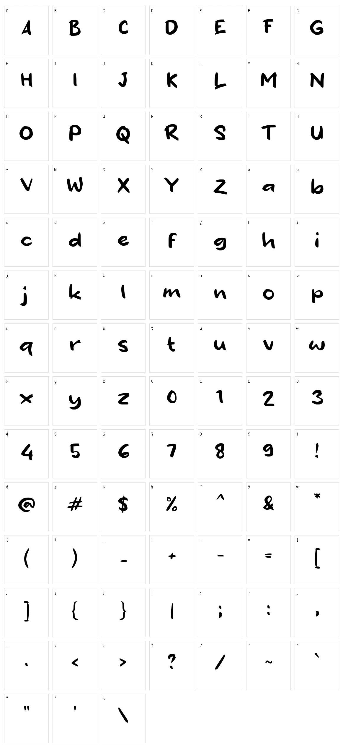 f Fanbase Character Set