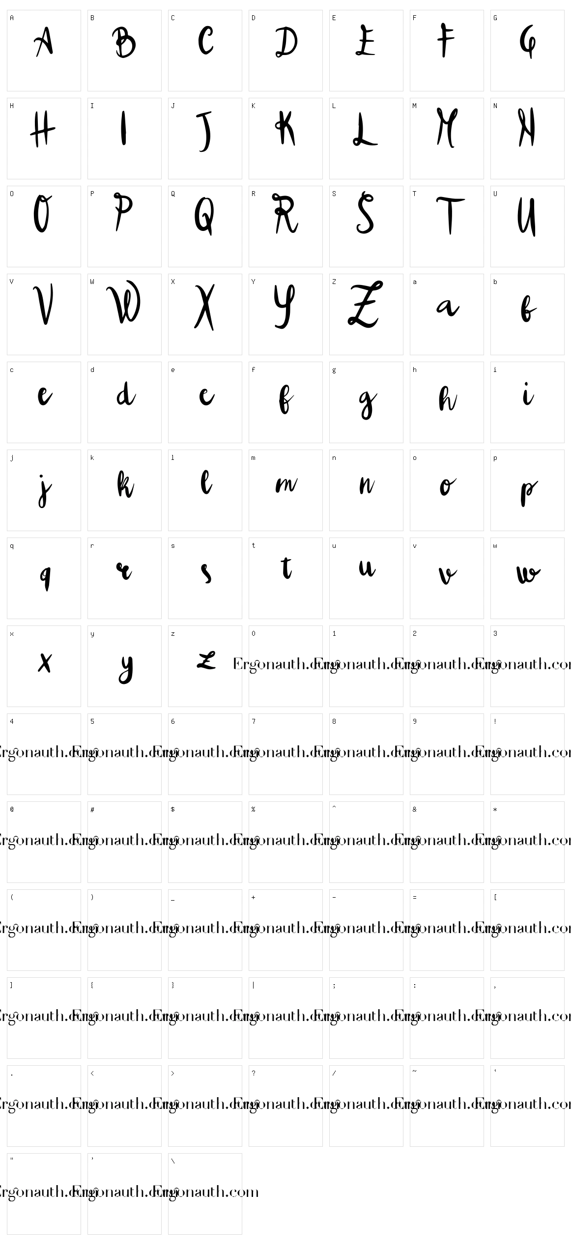 Colpa tua Character Set