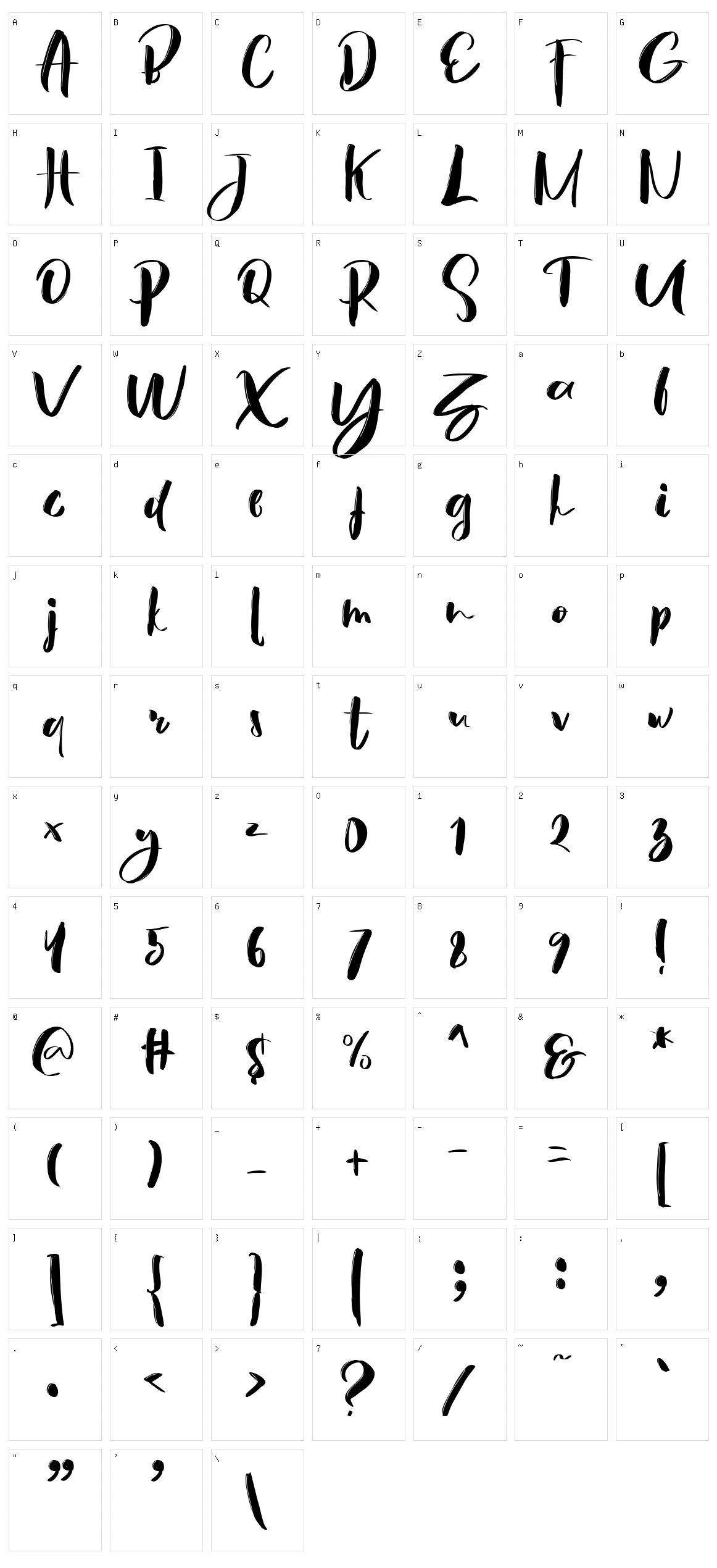 Hey Sunset Brush Character Set