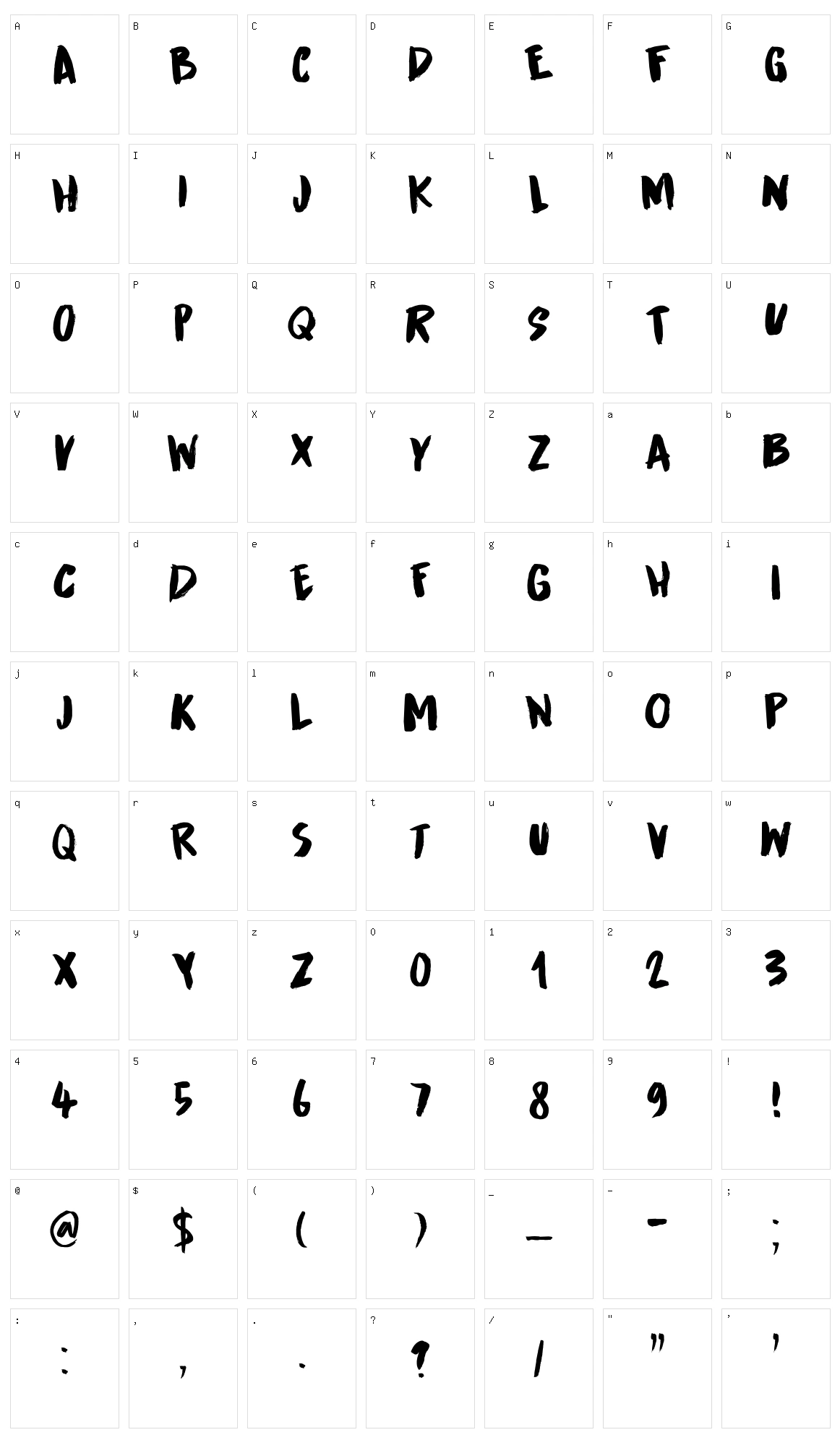 Runaround Kid Character Set