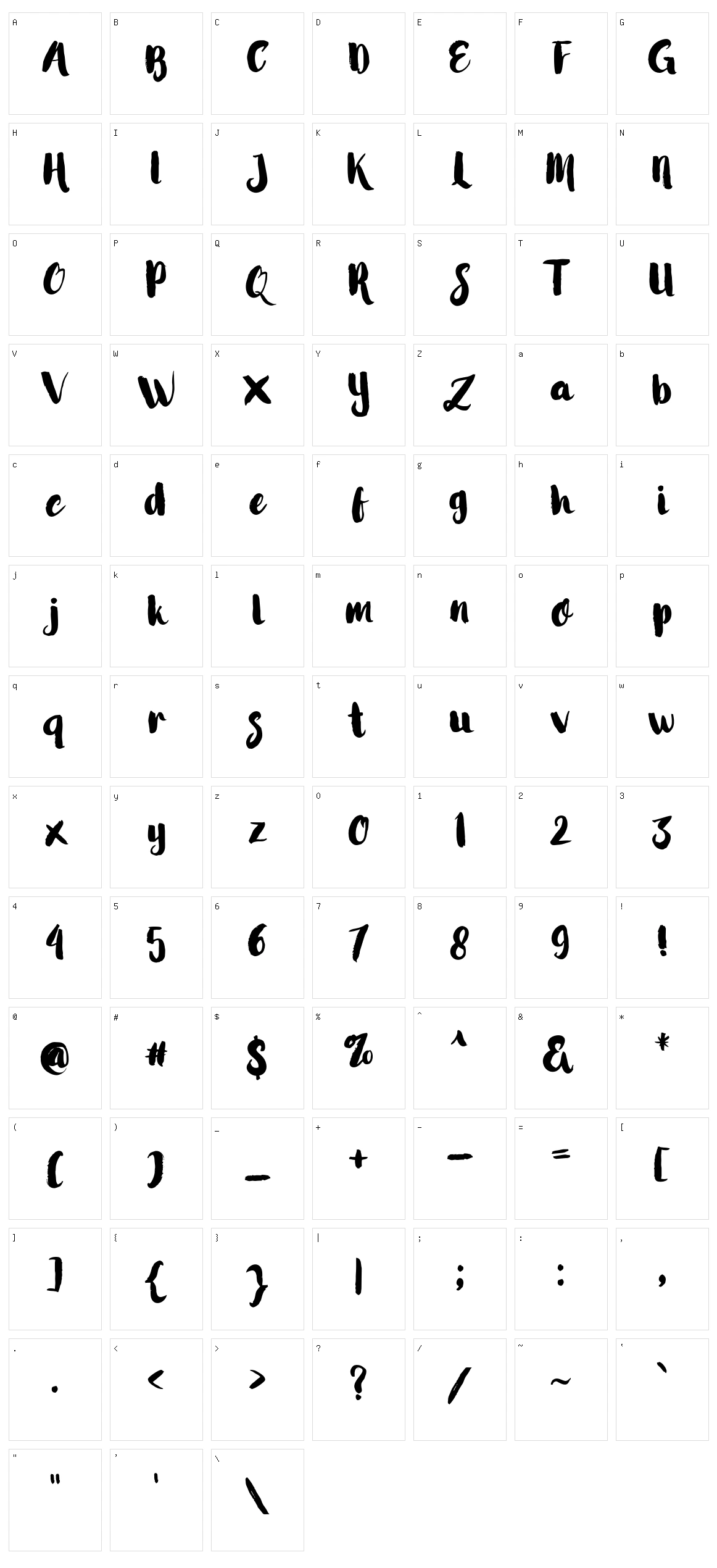 Little Stars Character Set