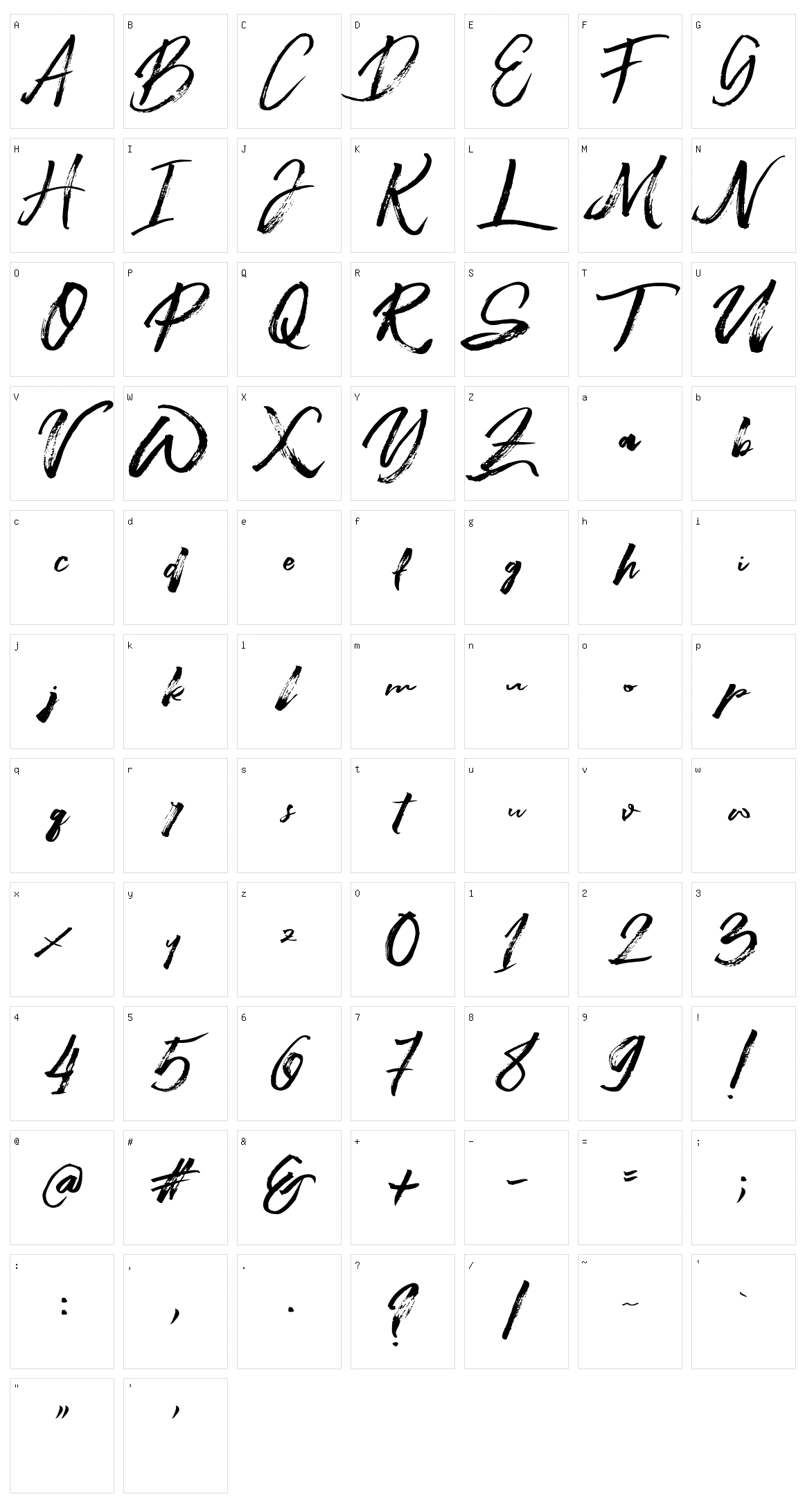 Beastmachine Character Set