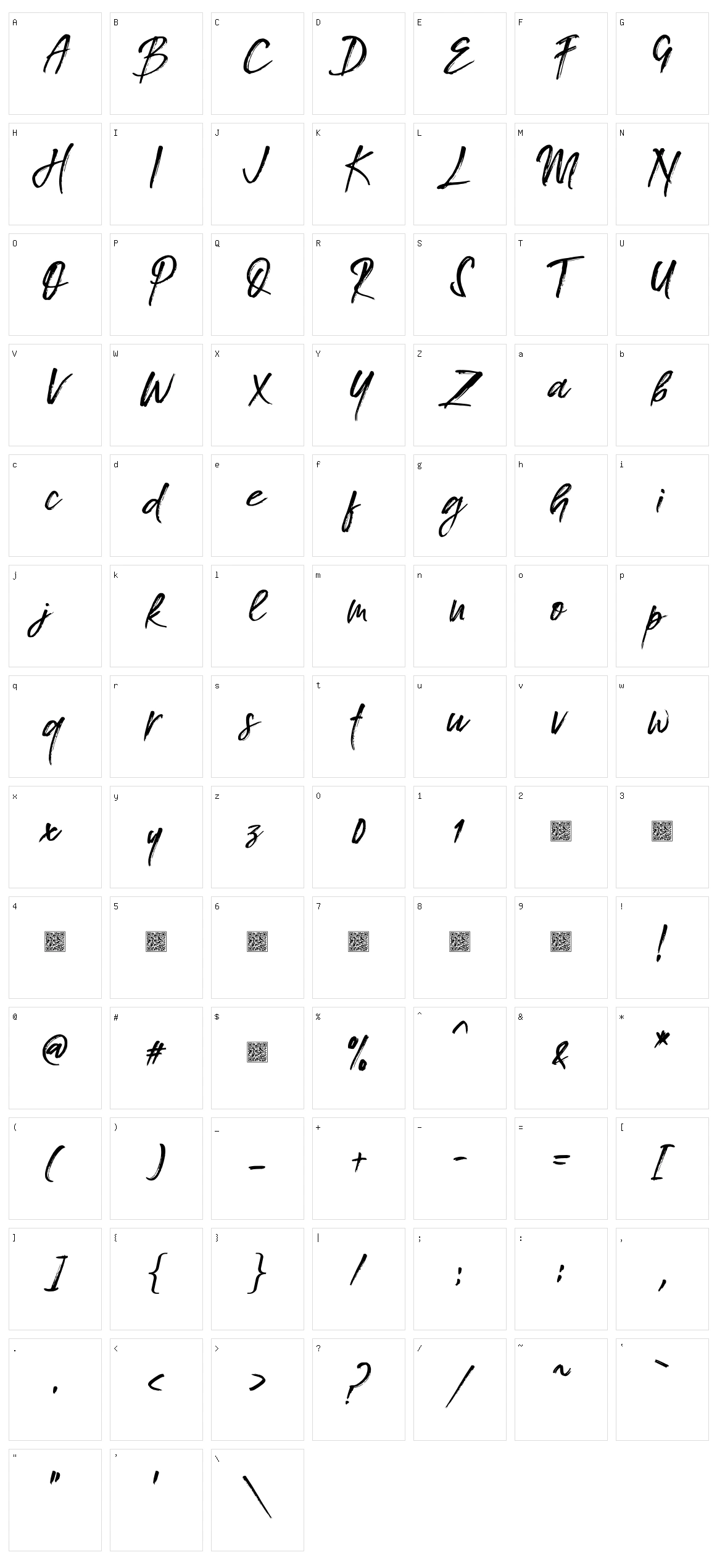 Southeast Character Set