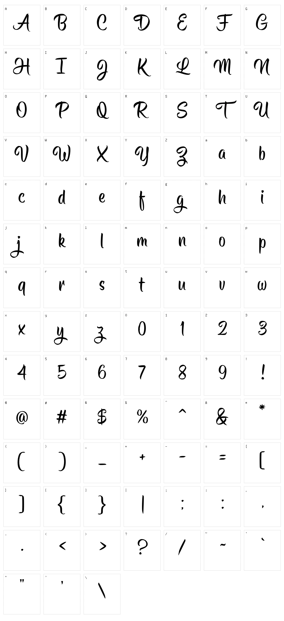 Hisyam Facelift Character Set