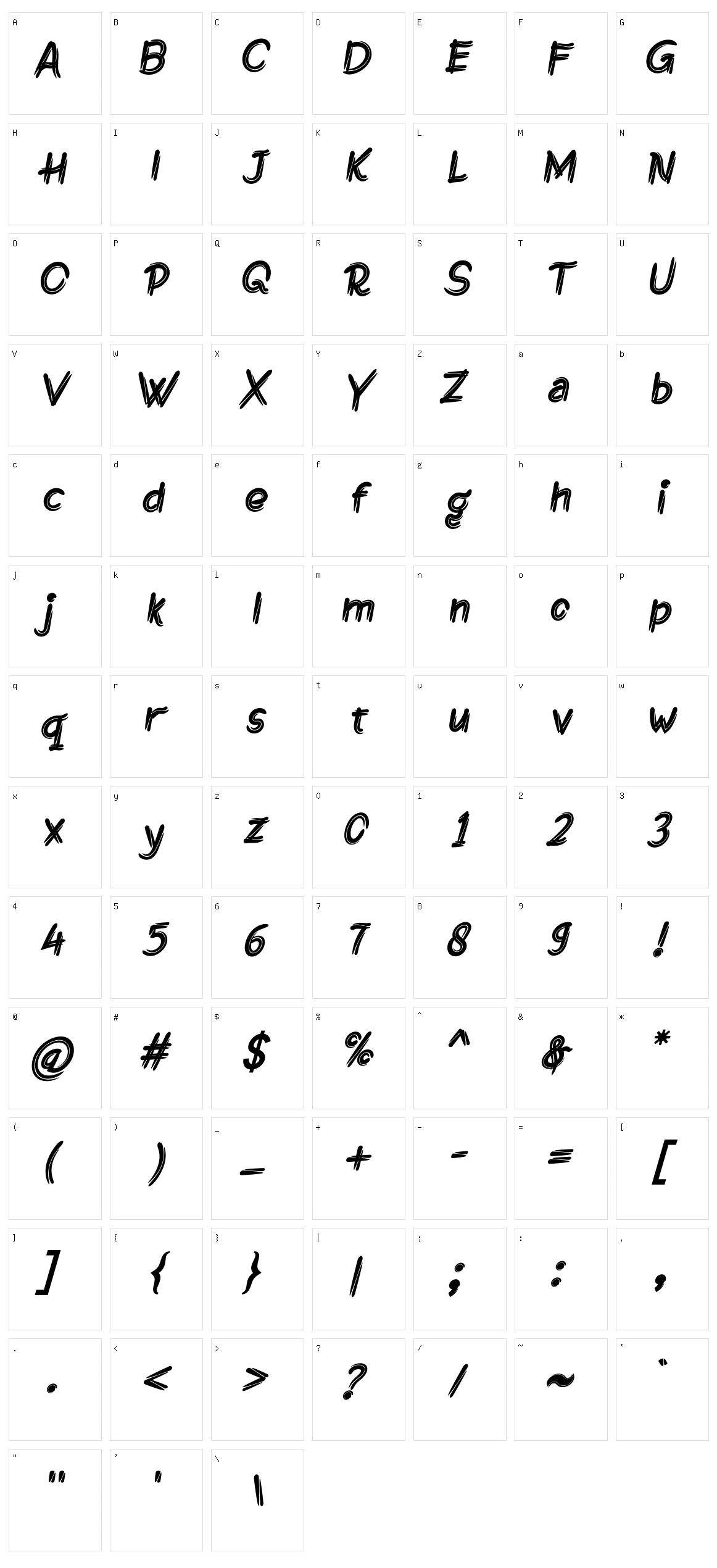 Jagiq Character Set