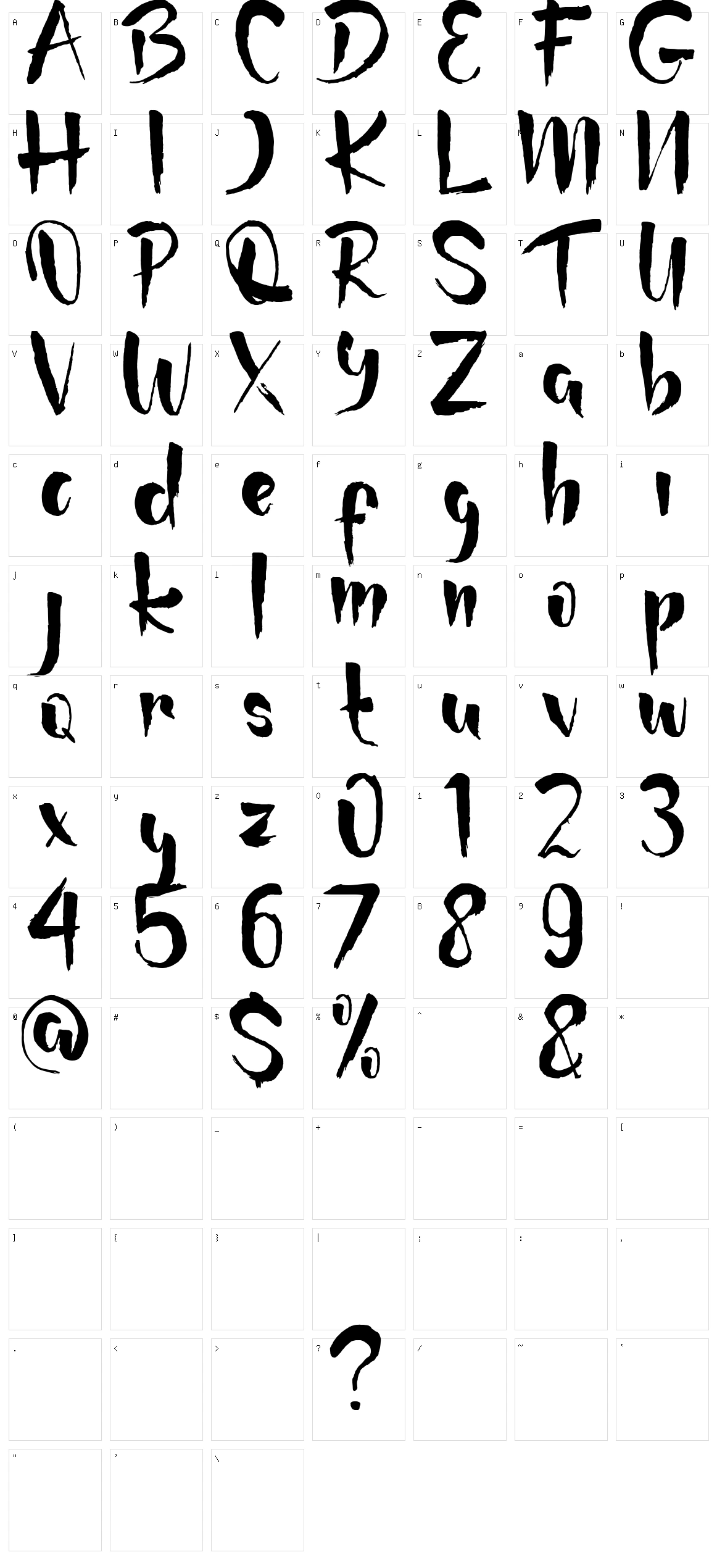 Karjo Motor Sport Character Set