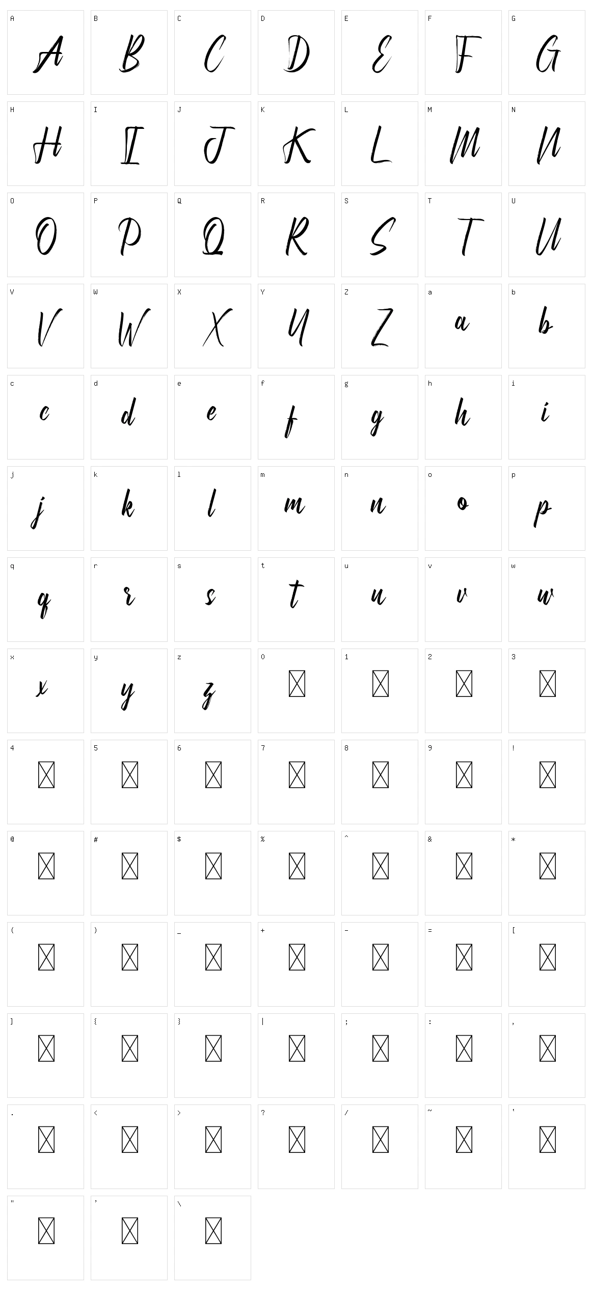 Harmonize Character Set