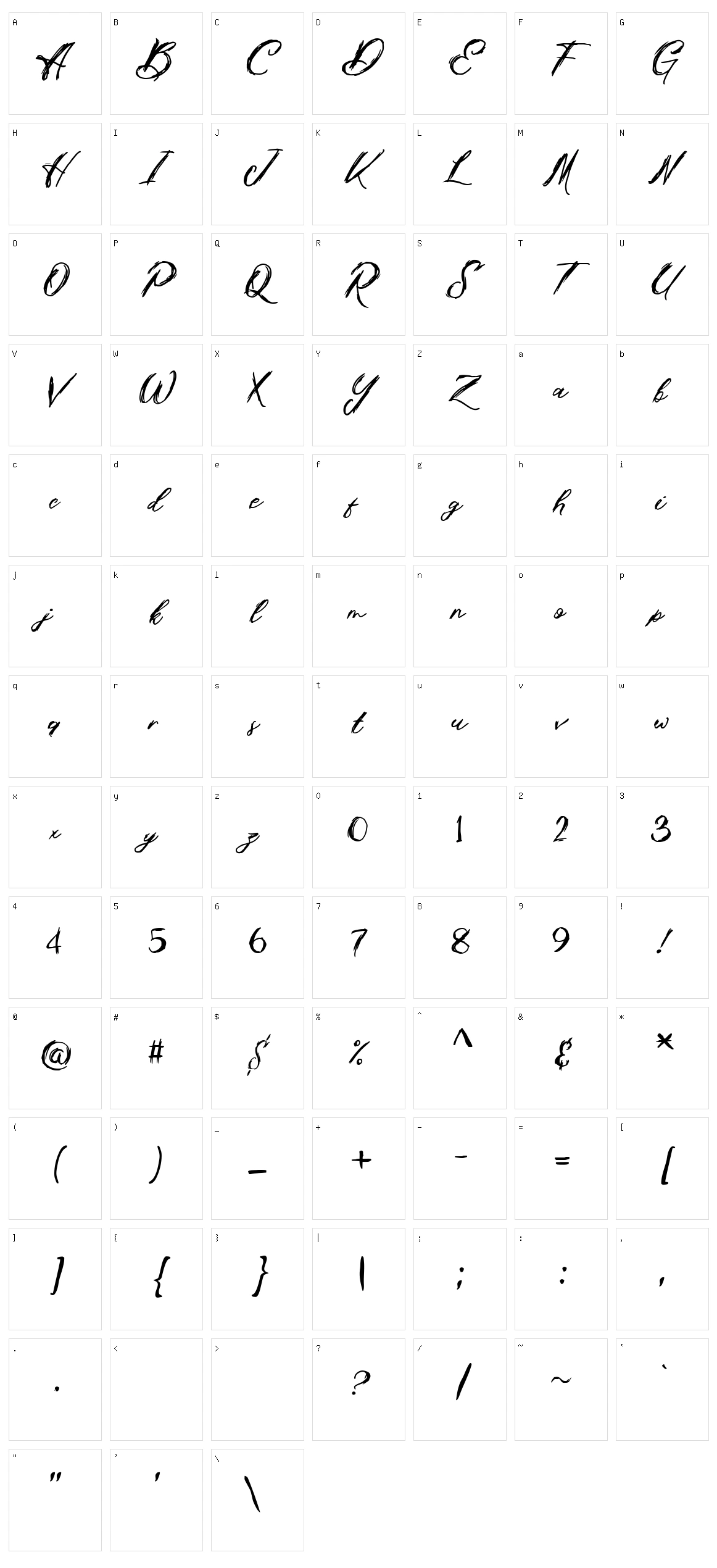 Butter Flies Character Set