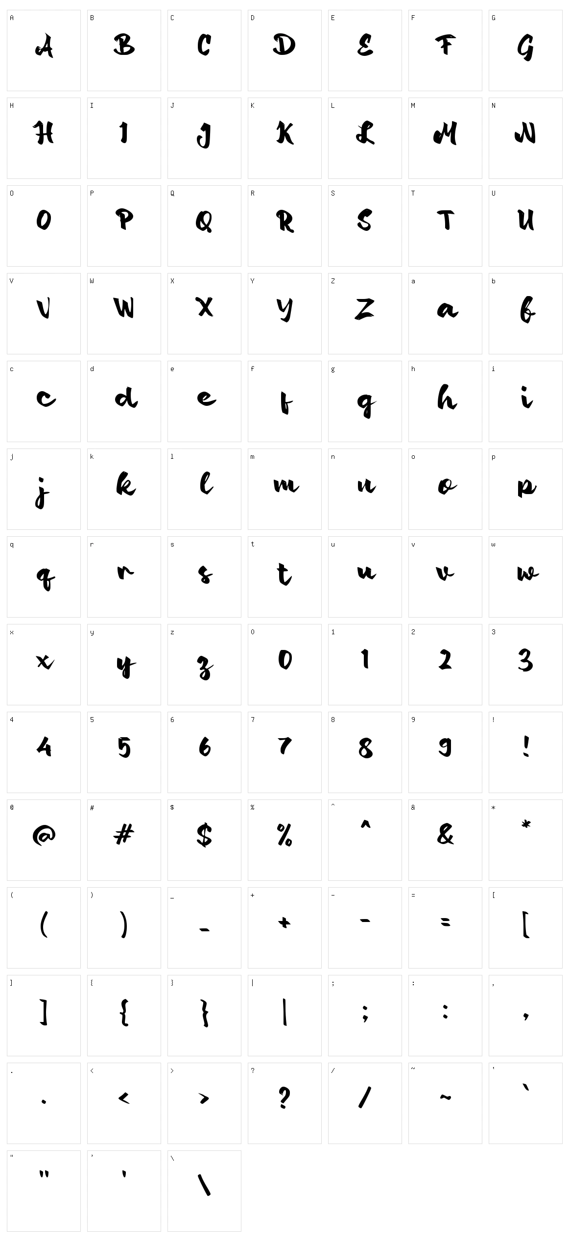 e Enteni Character Set