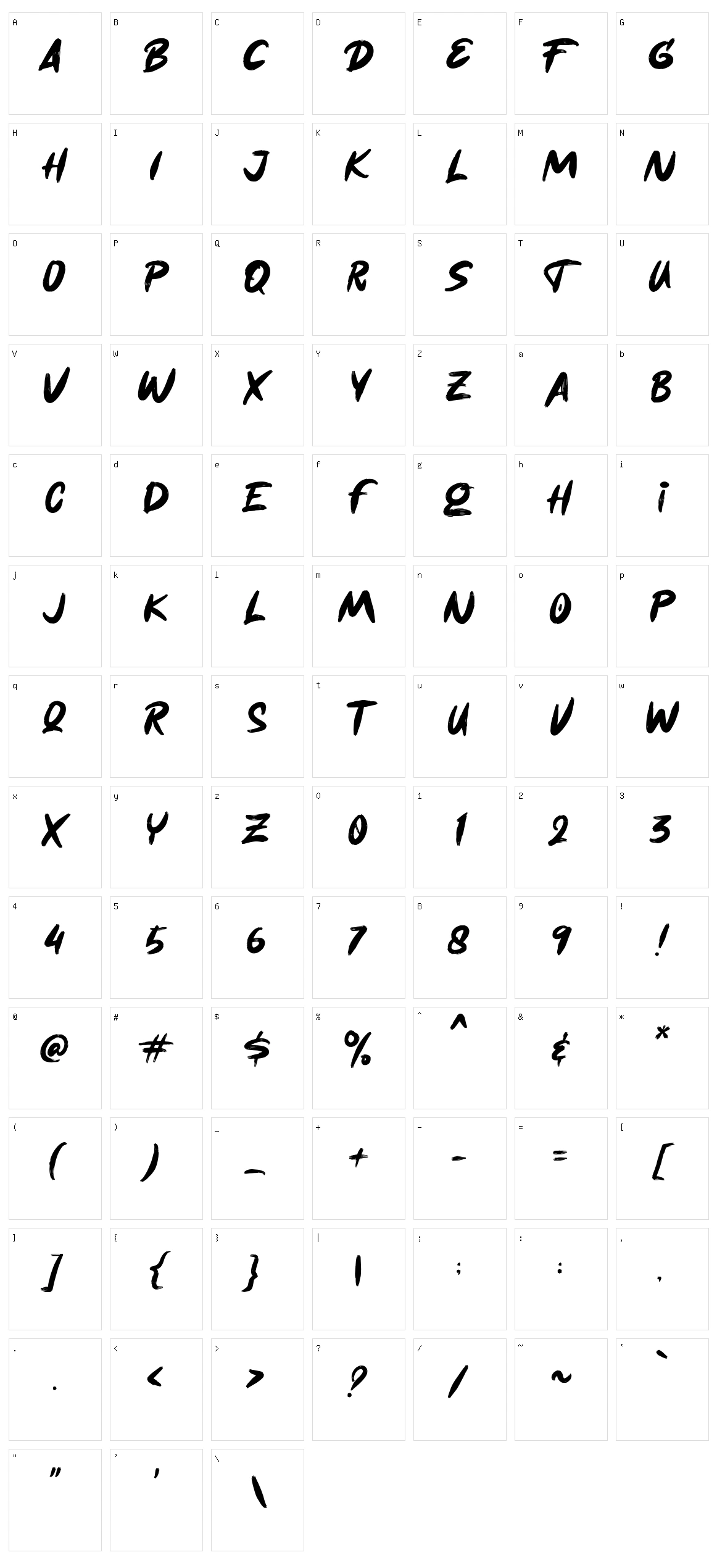 Volgian Character Set