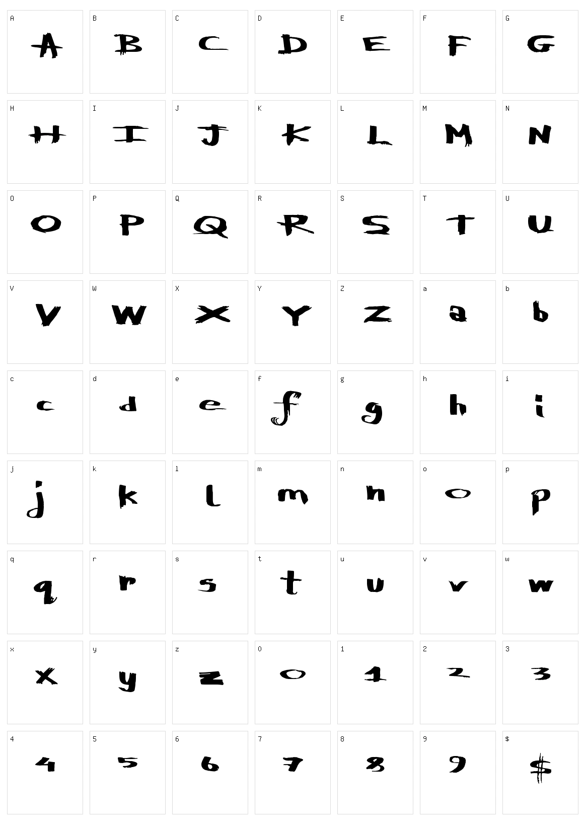 Defy Logic Character Set