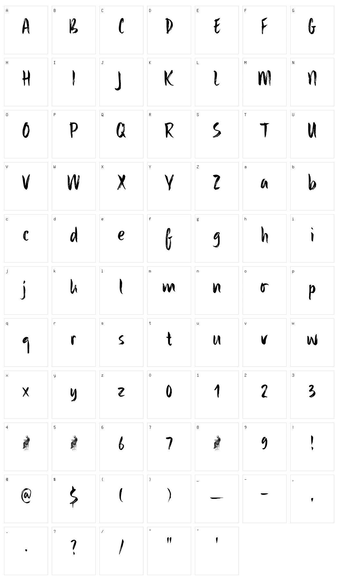Sibylle Character Set