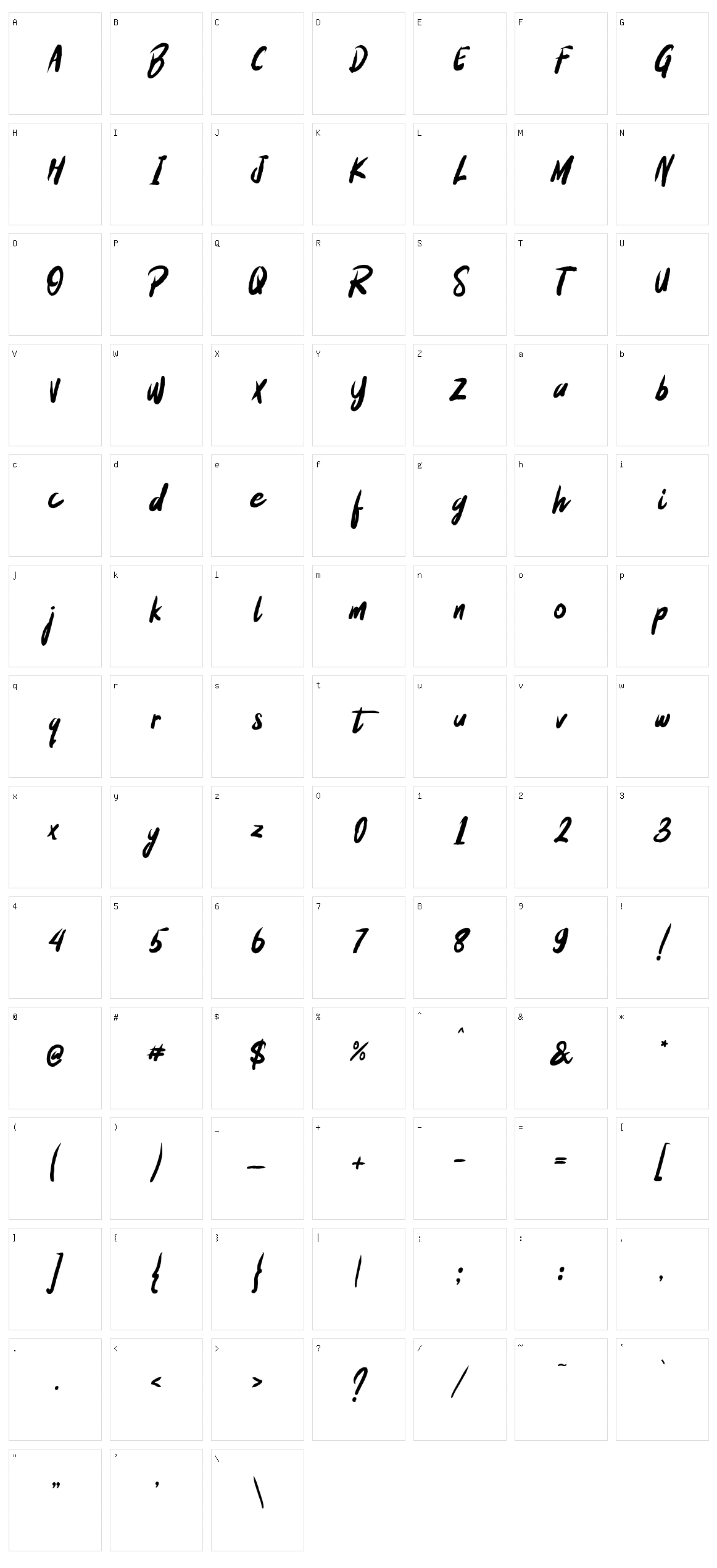 Breaking Mad Character Set