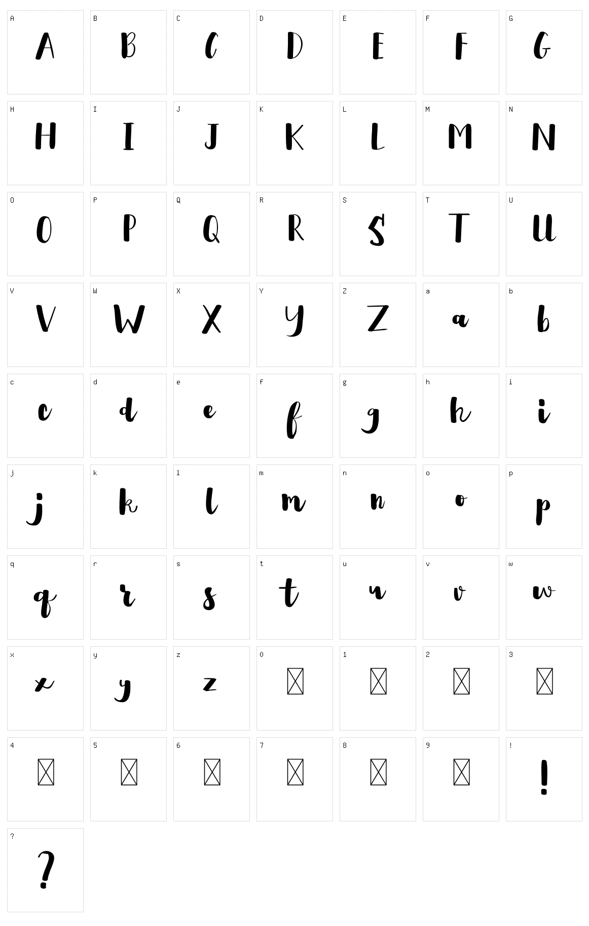Asmirandah Character Set