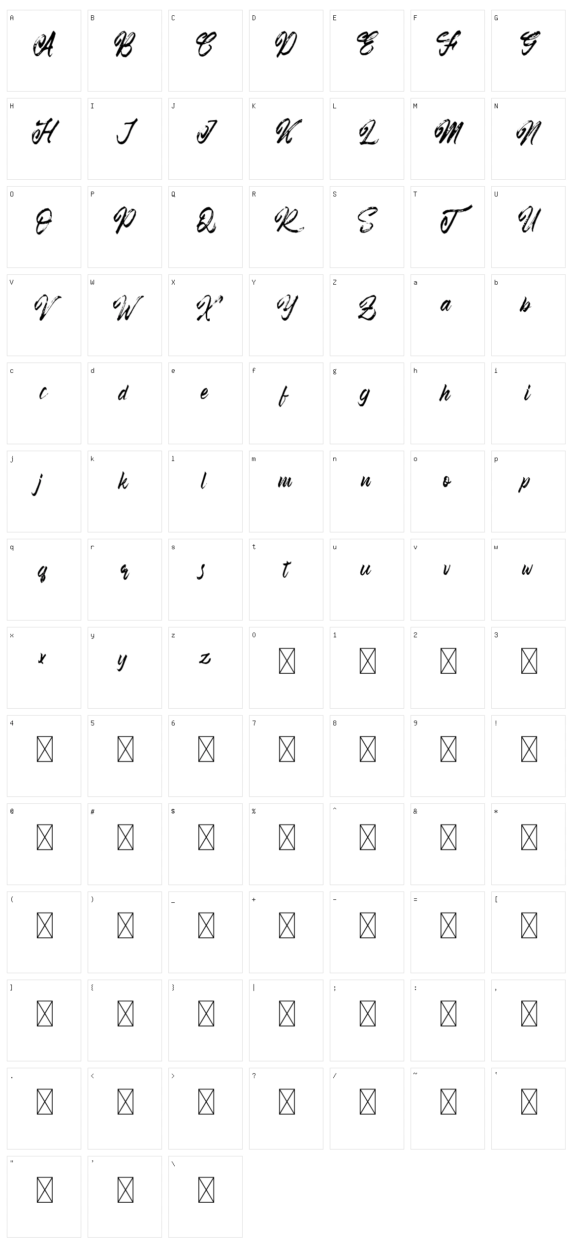 Ramphobias Character Set