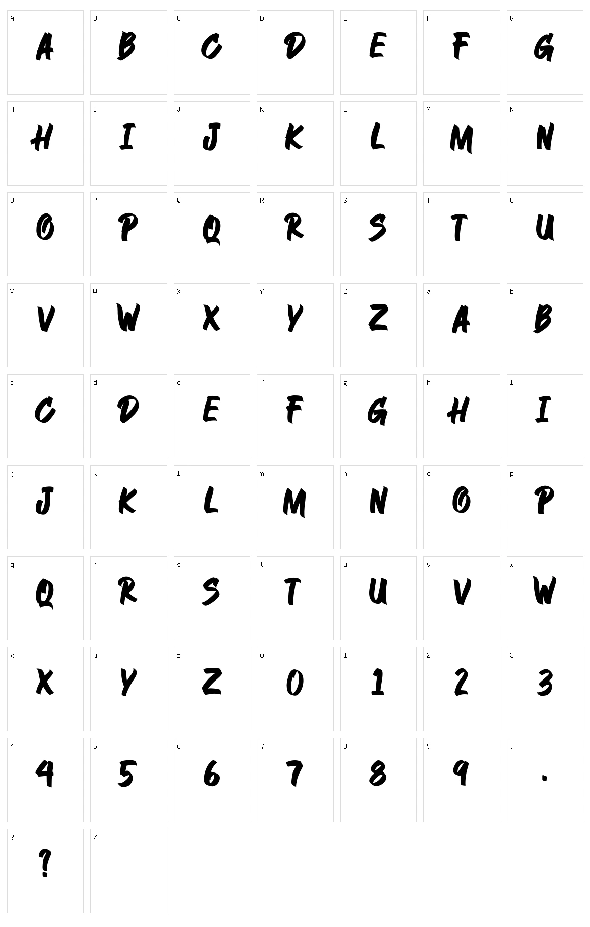 Strongkey Character Set