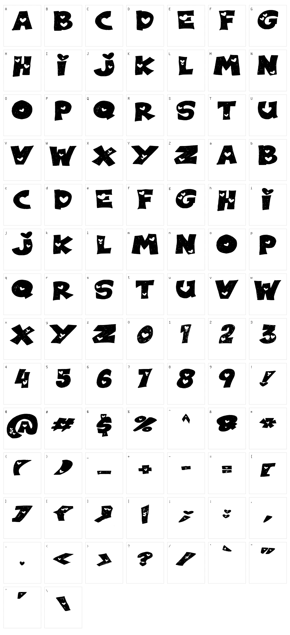 Puppy Love Brush Character Set