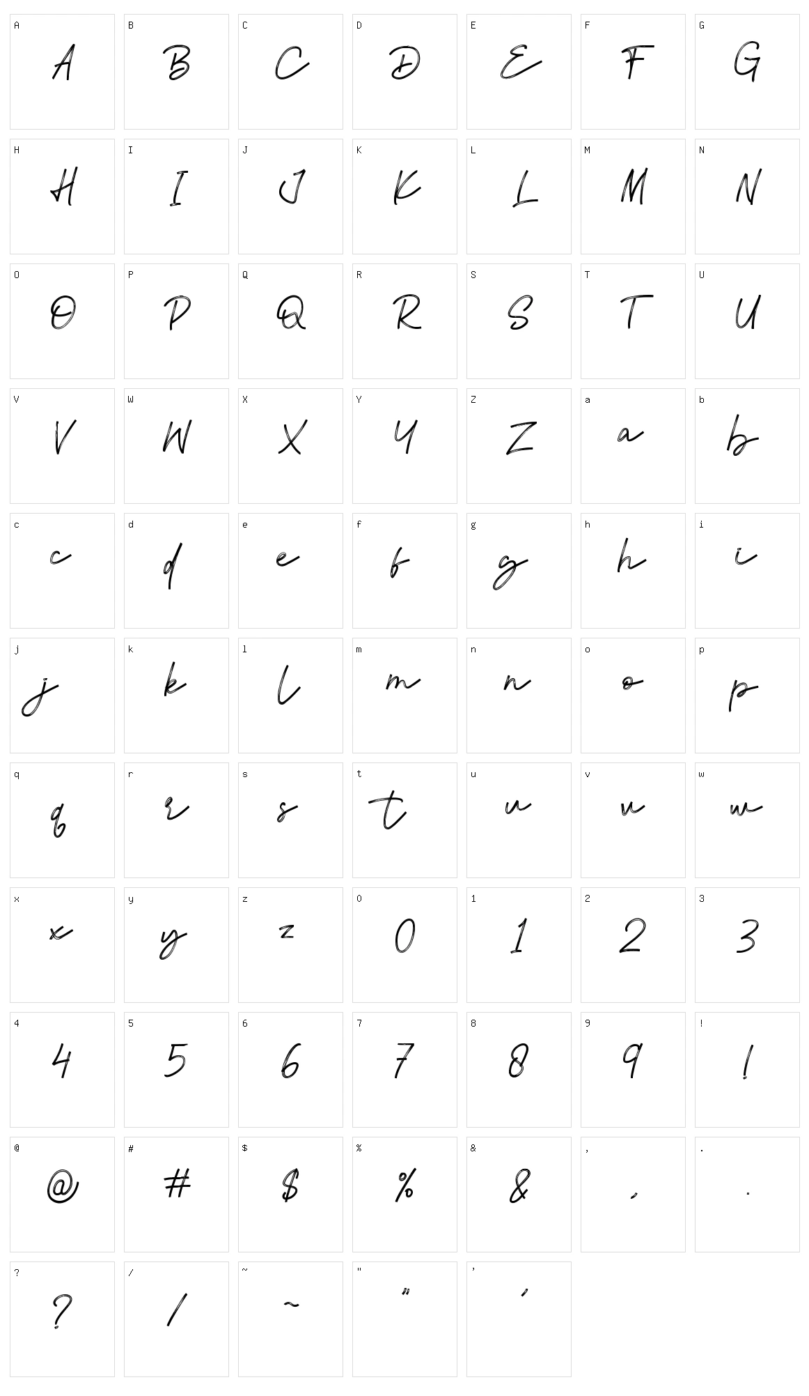 Atalla Character Set