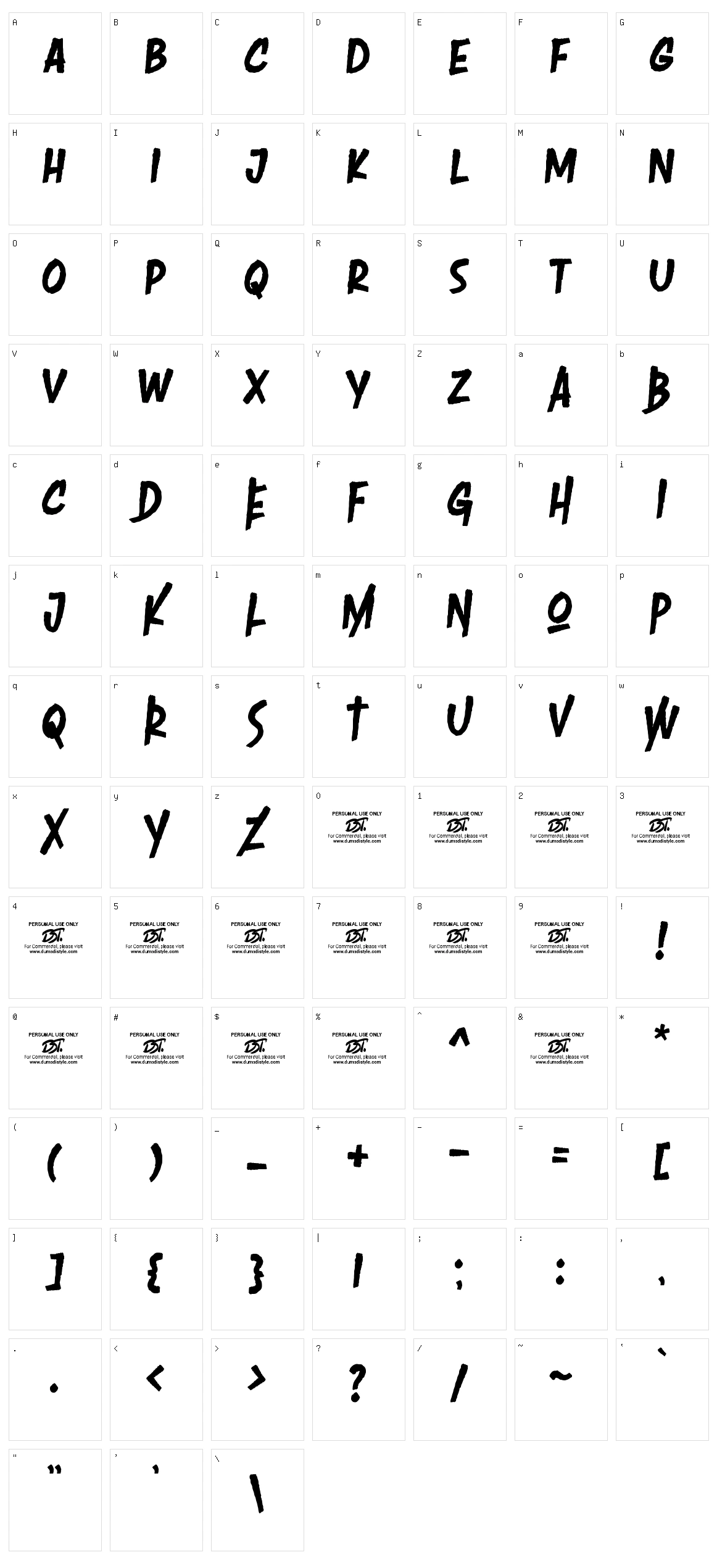 Remover Character Set