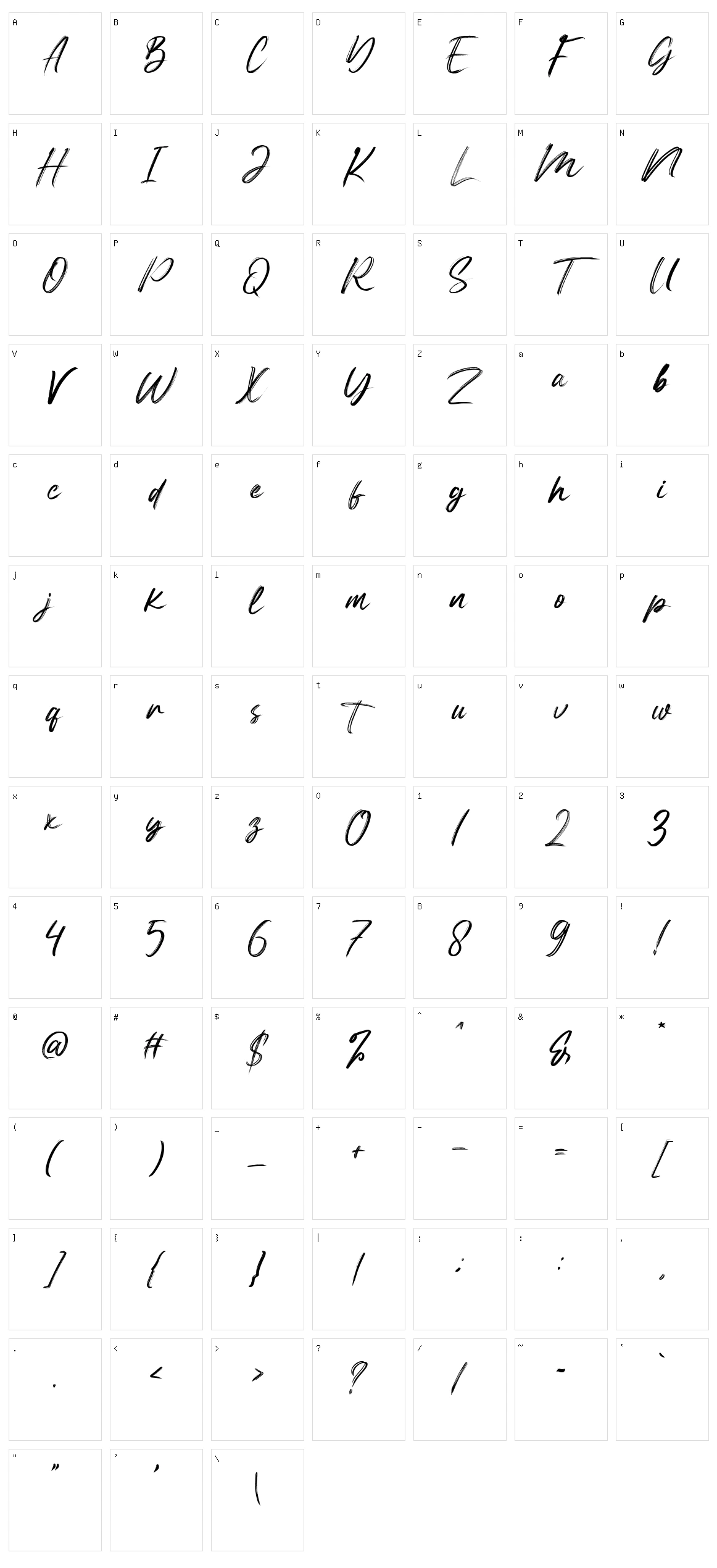 Red Joo Character Set