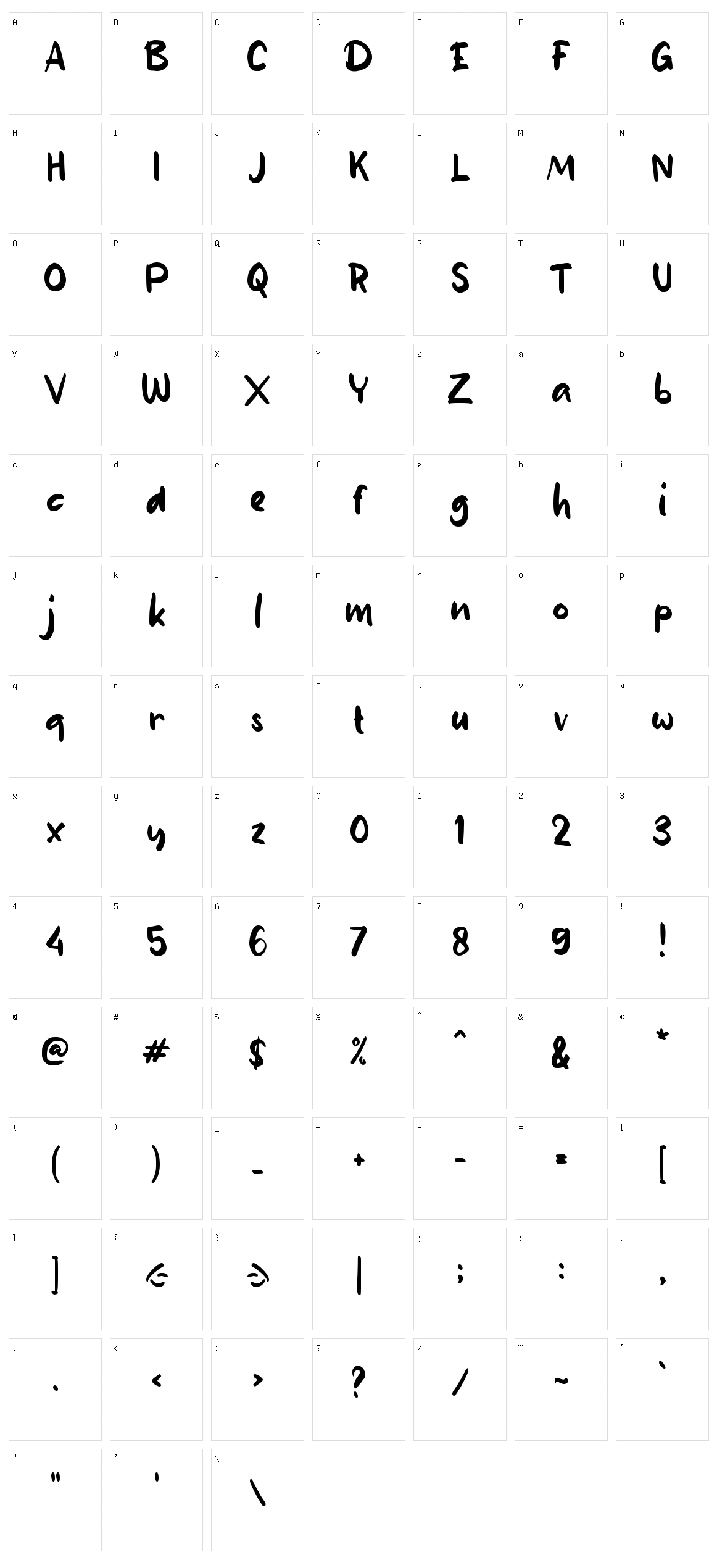 b Blush Smile Character Set