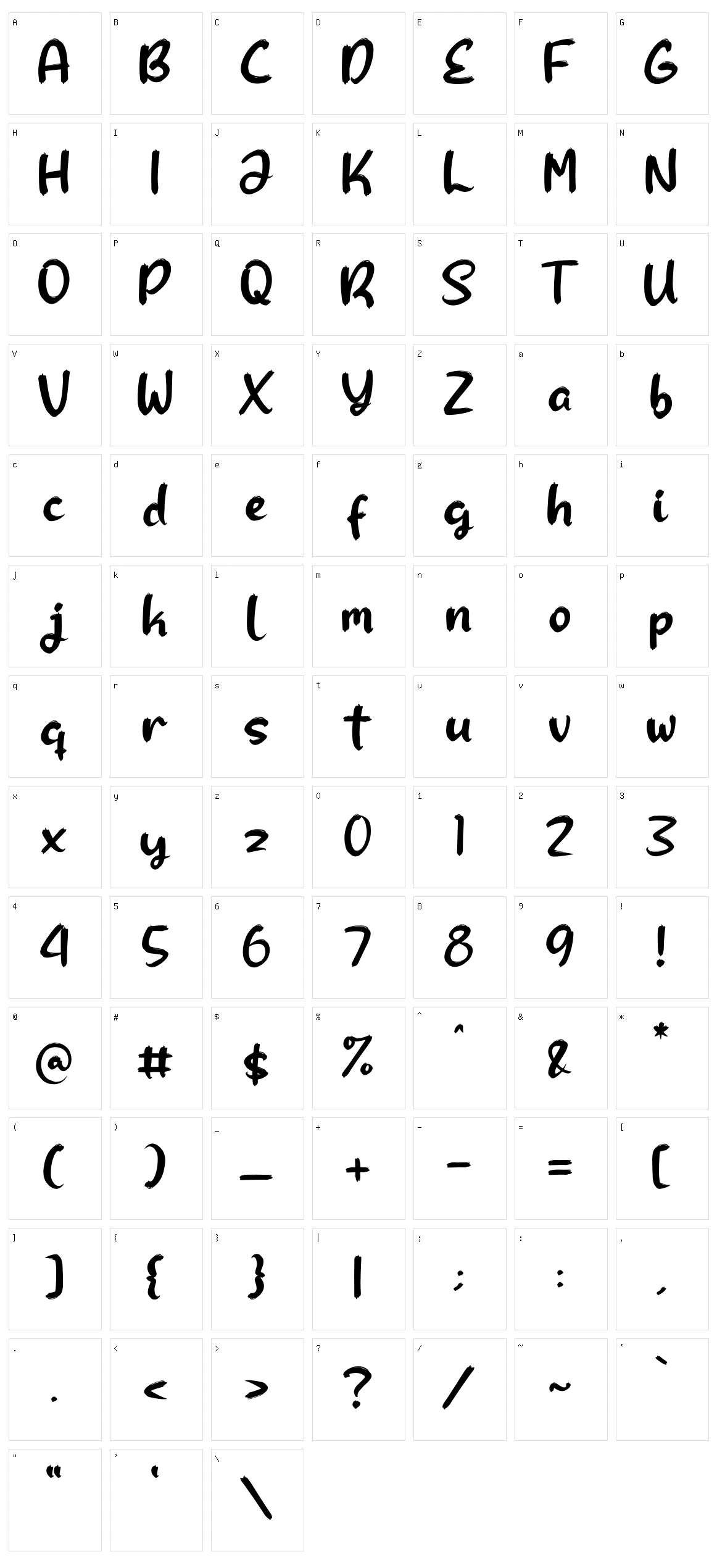 Zoey Elizabeth Character Set