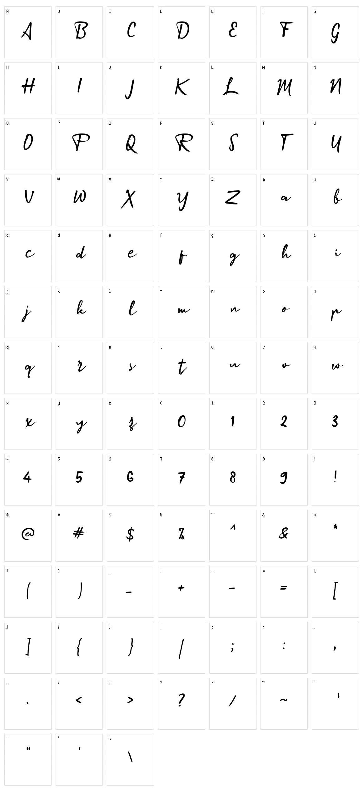 A Amenity Kits Character Set