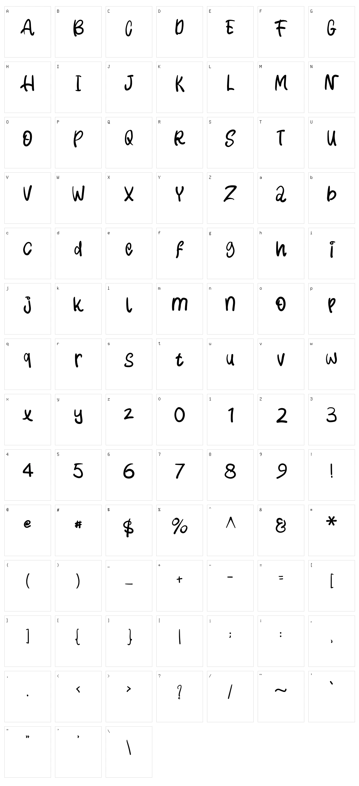 Ahurayazda Character Set