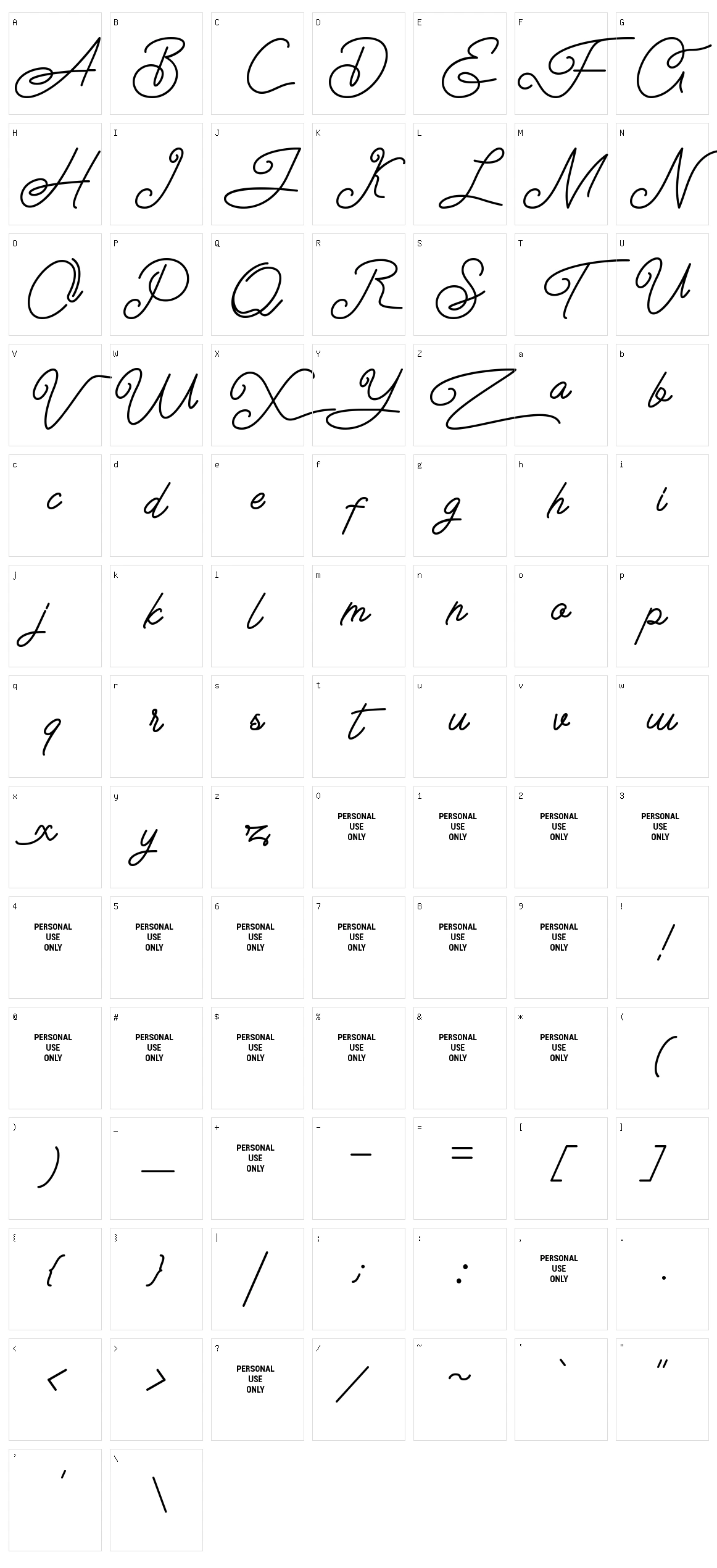 Airlangga Character Set