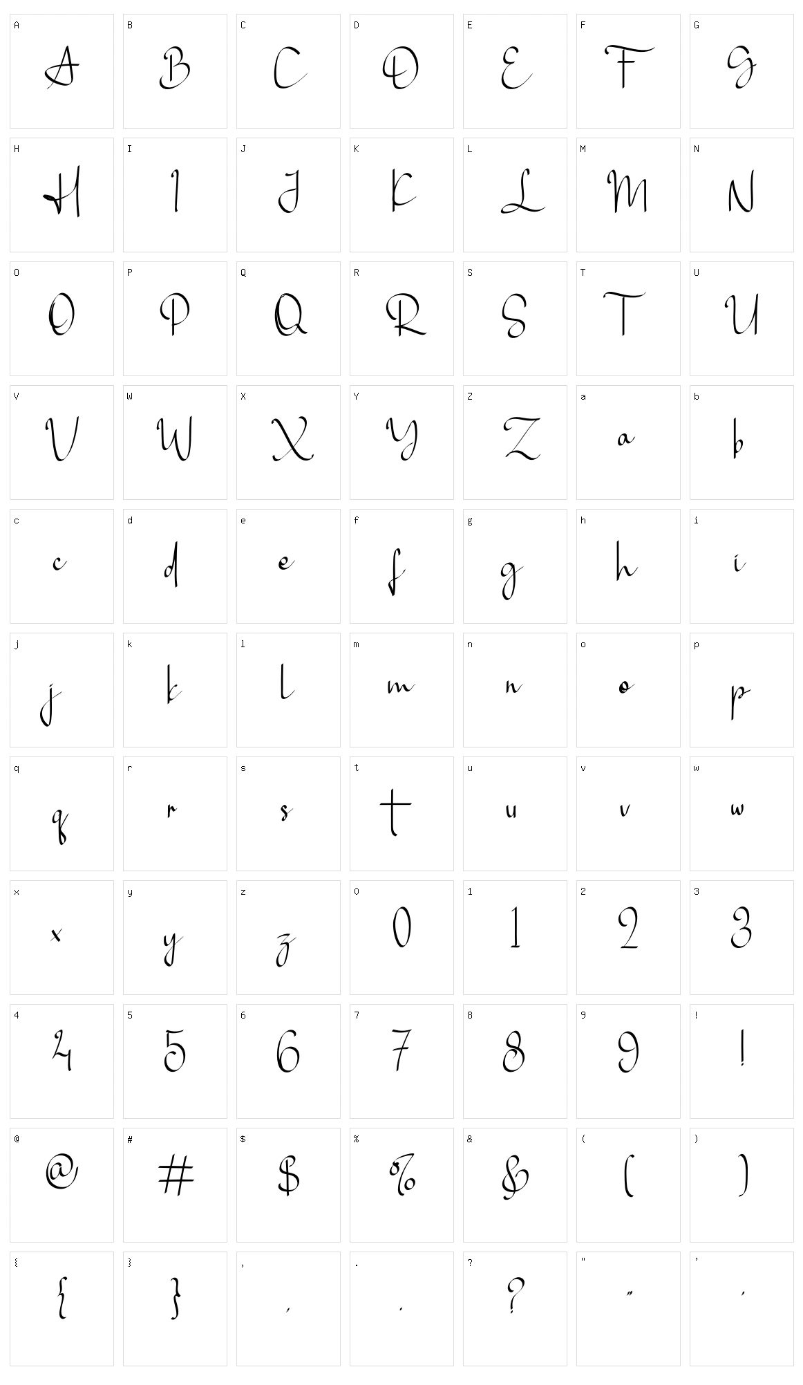 Alayna Hughes Character Set