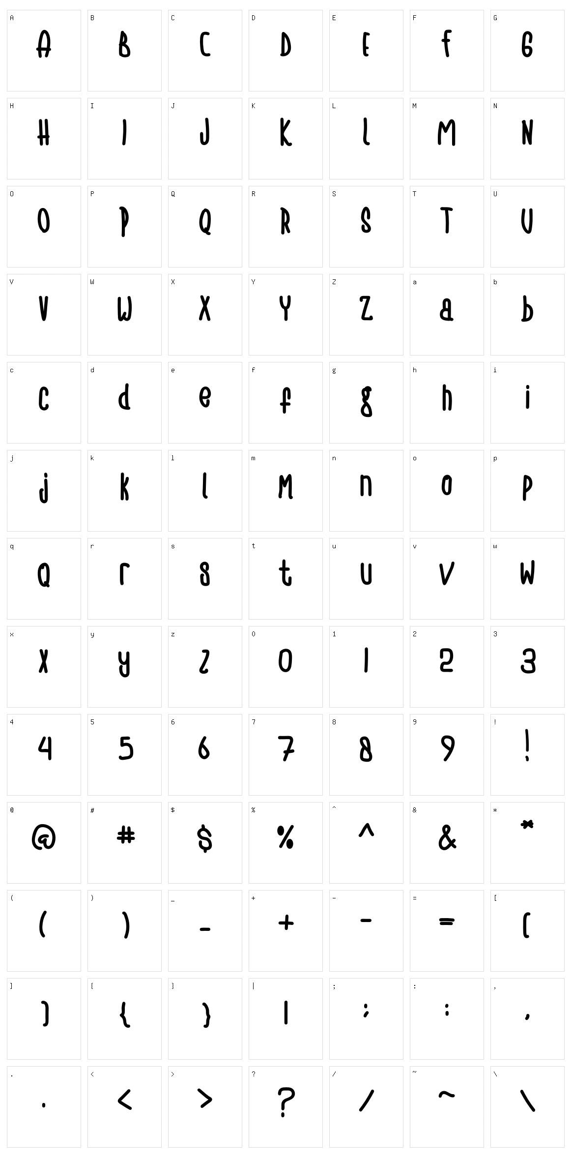 Alexa Cassandra Character Set