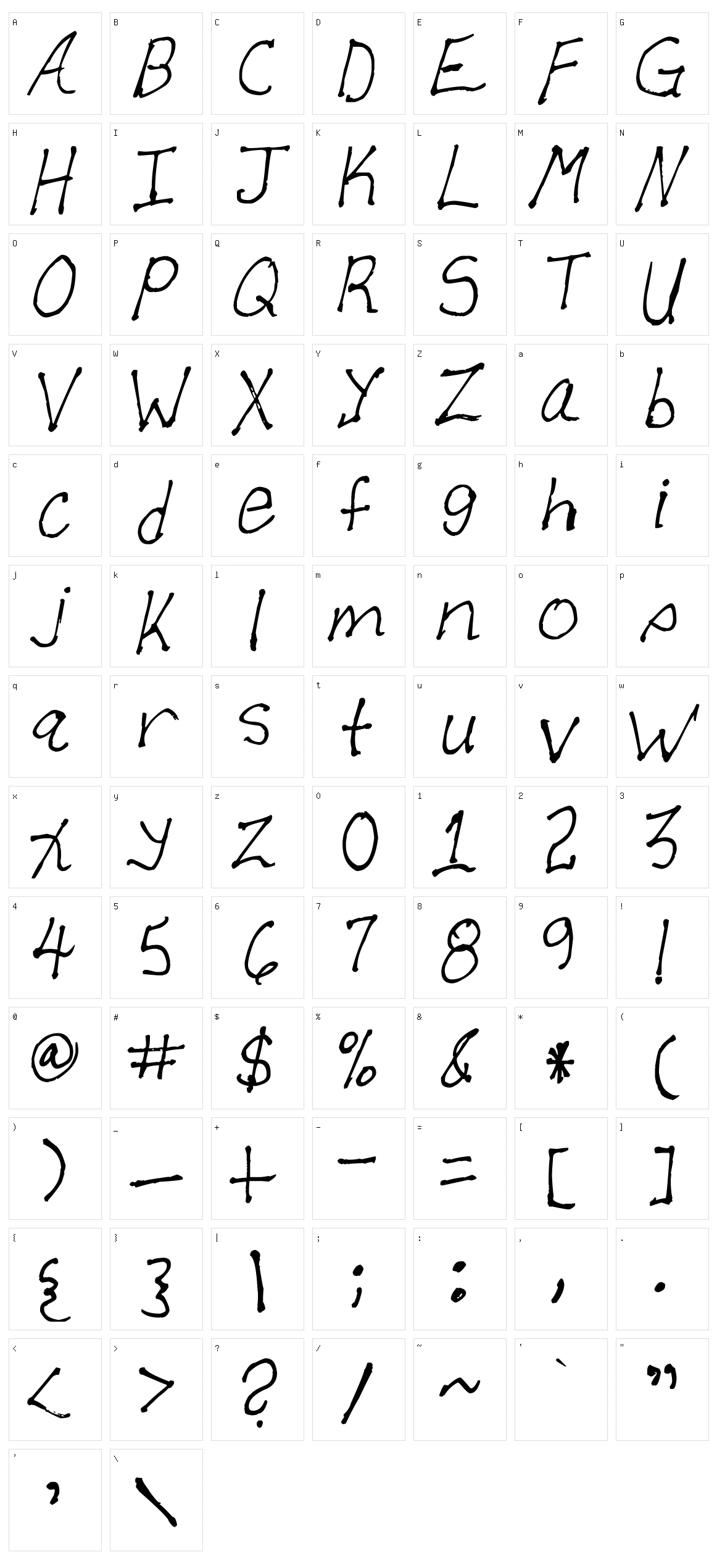 Allen Character Set