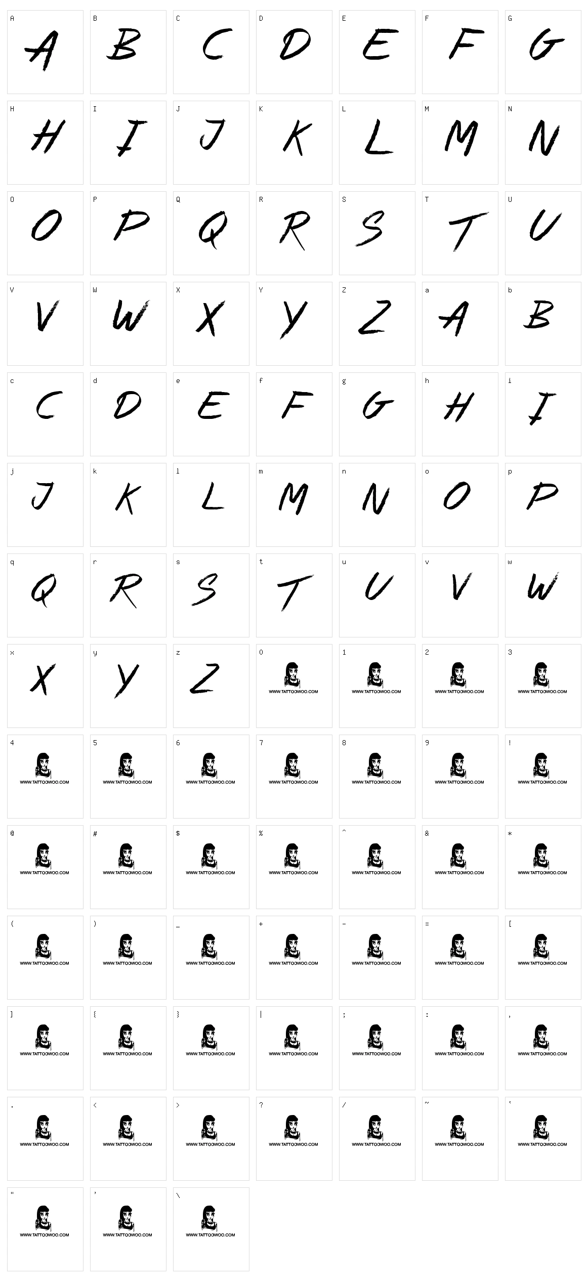 Alley Cat Character Set