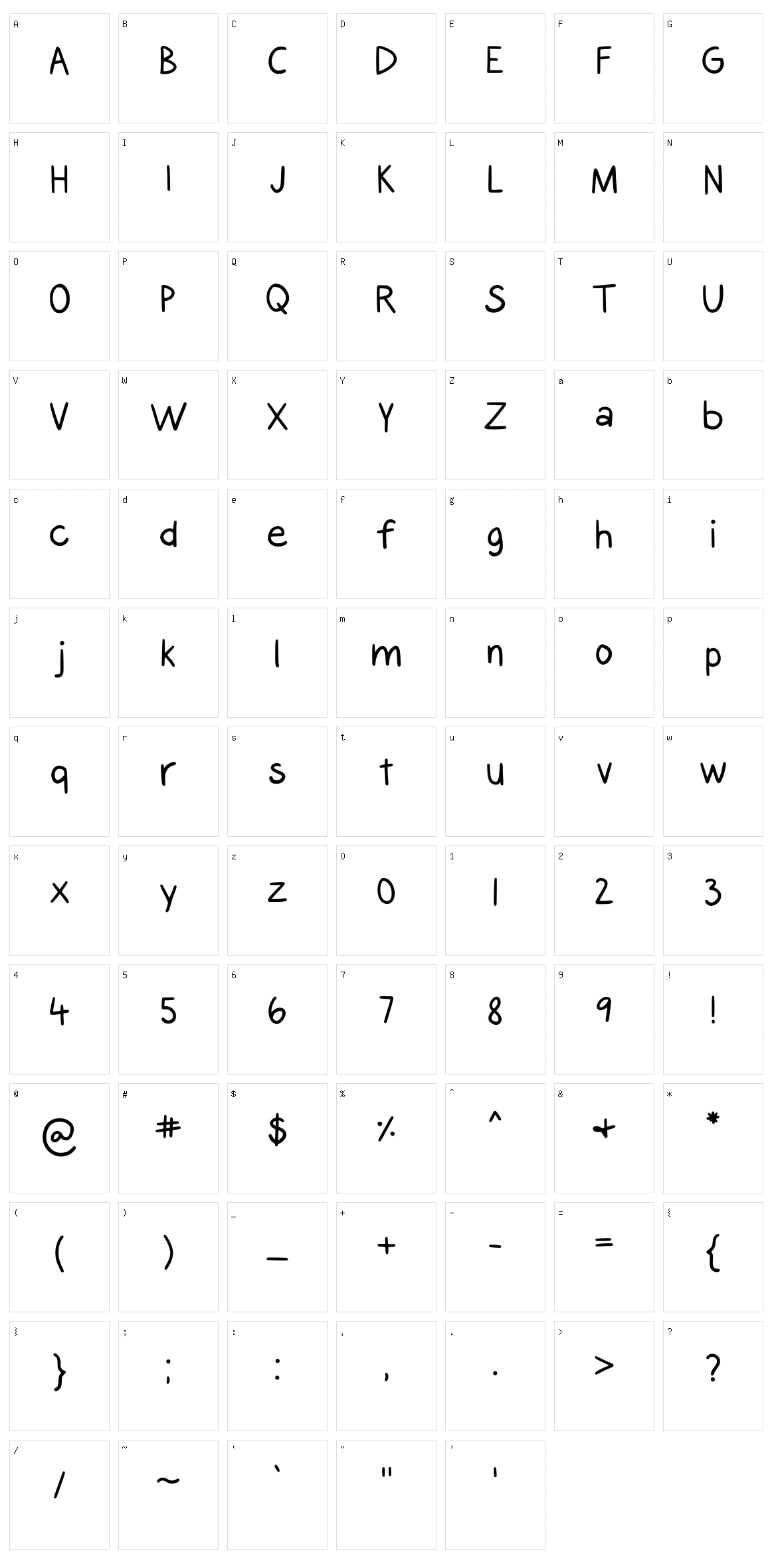 Alyssa Kayla Character Set