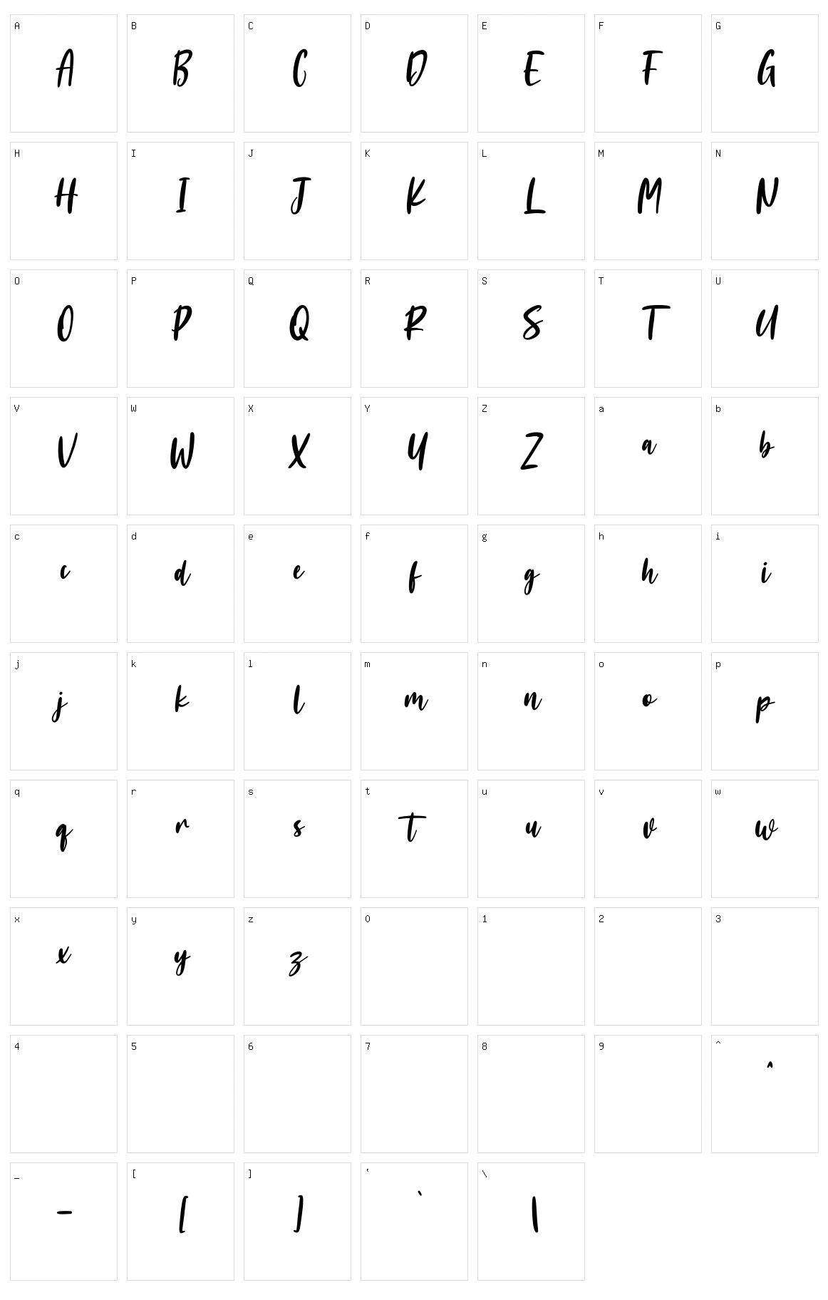 Anklettes Character Set