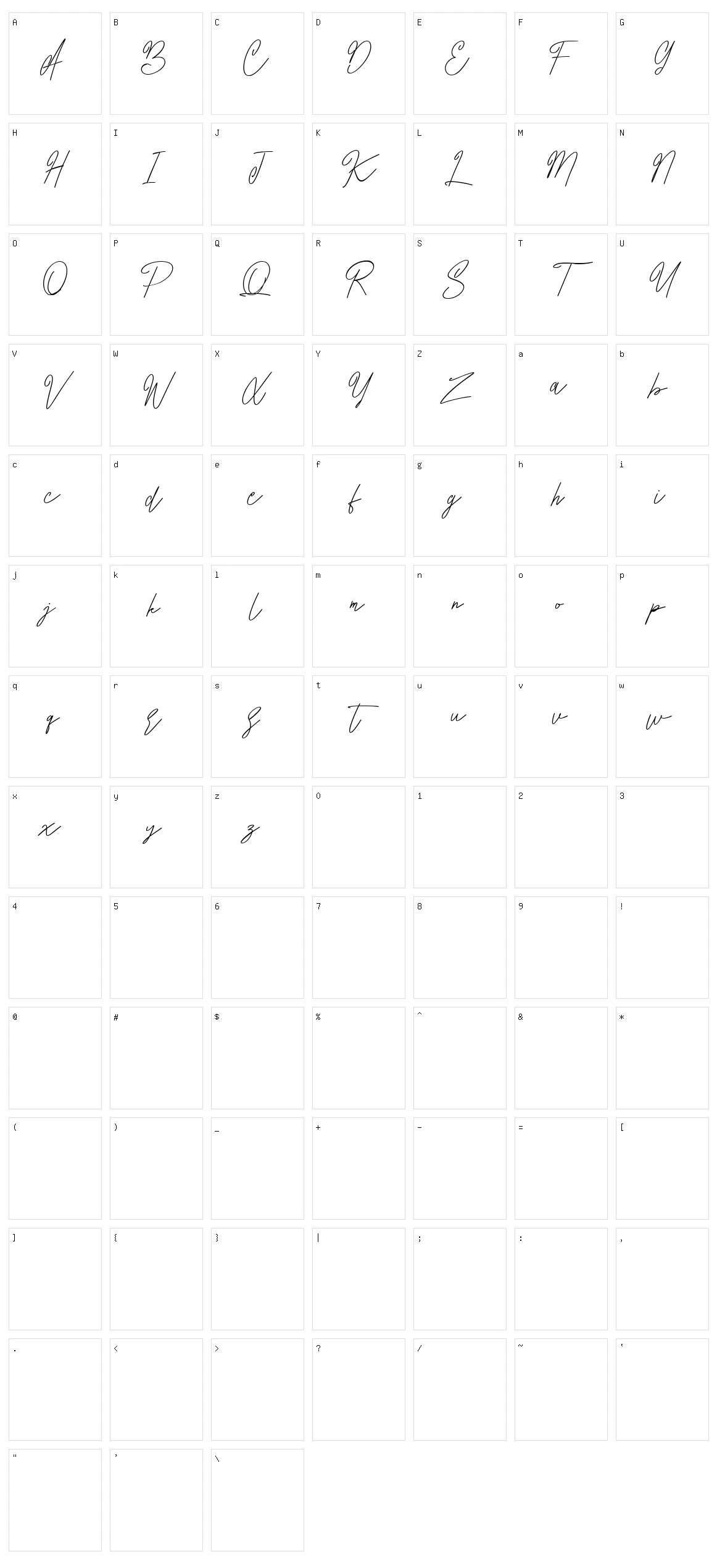 Anthroops Character Set