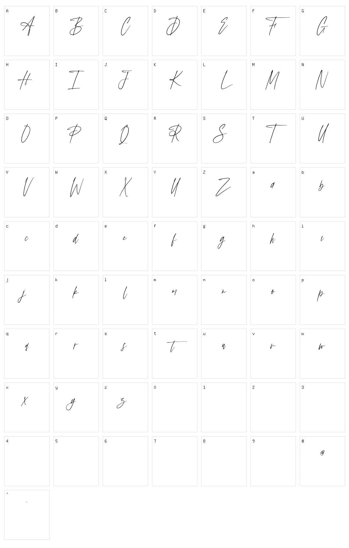 Anxiety Character Set