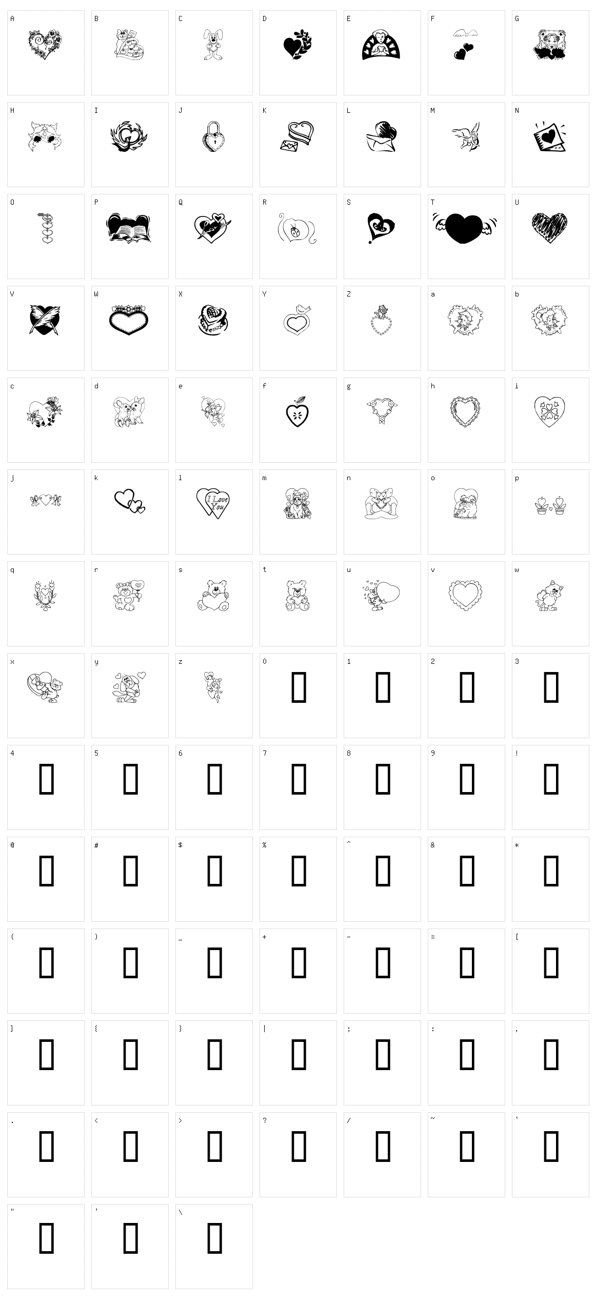 Someone Special Character Set