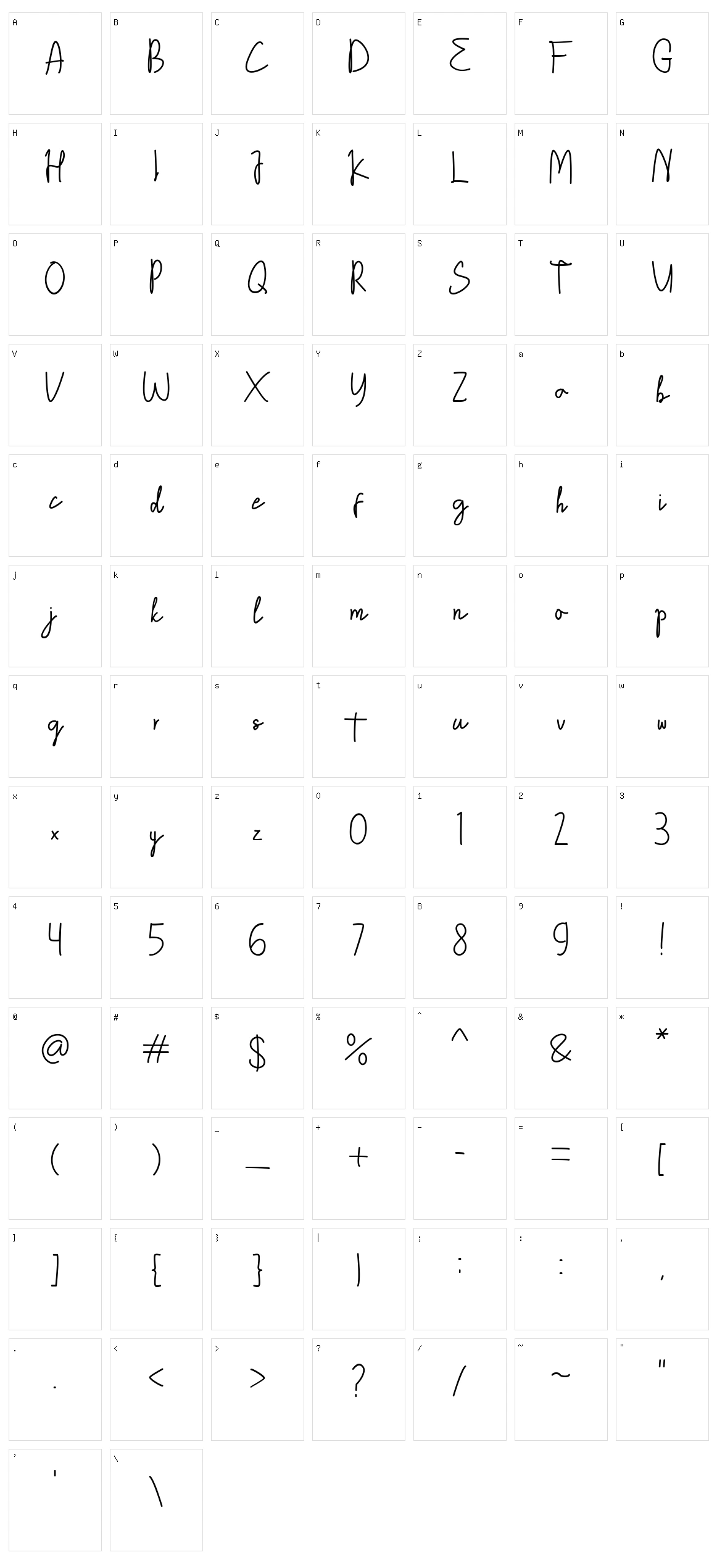 Archestra Character Set