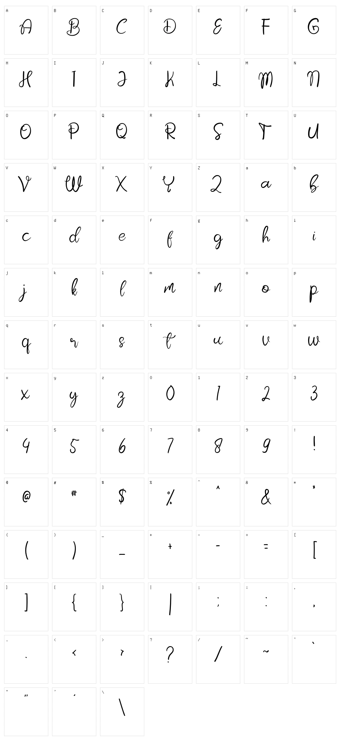 Armenia Character Set